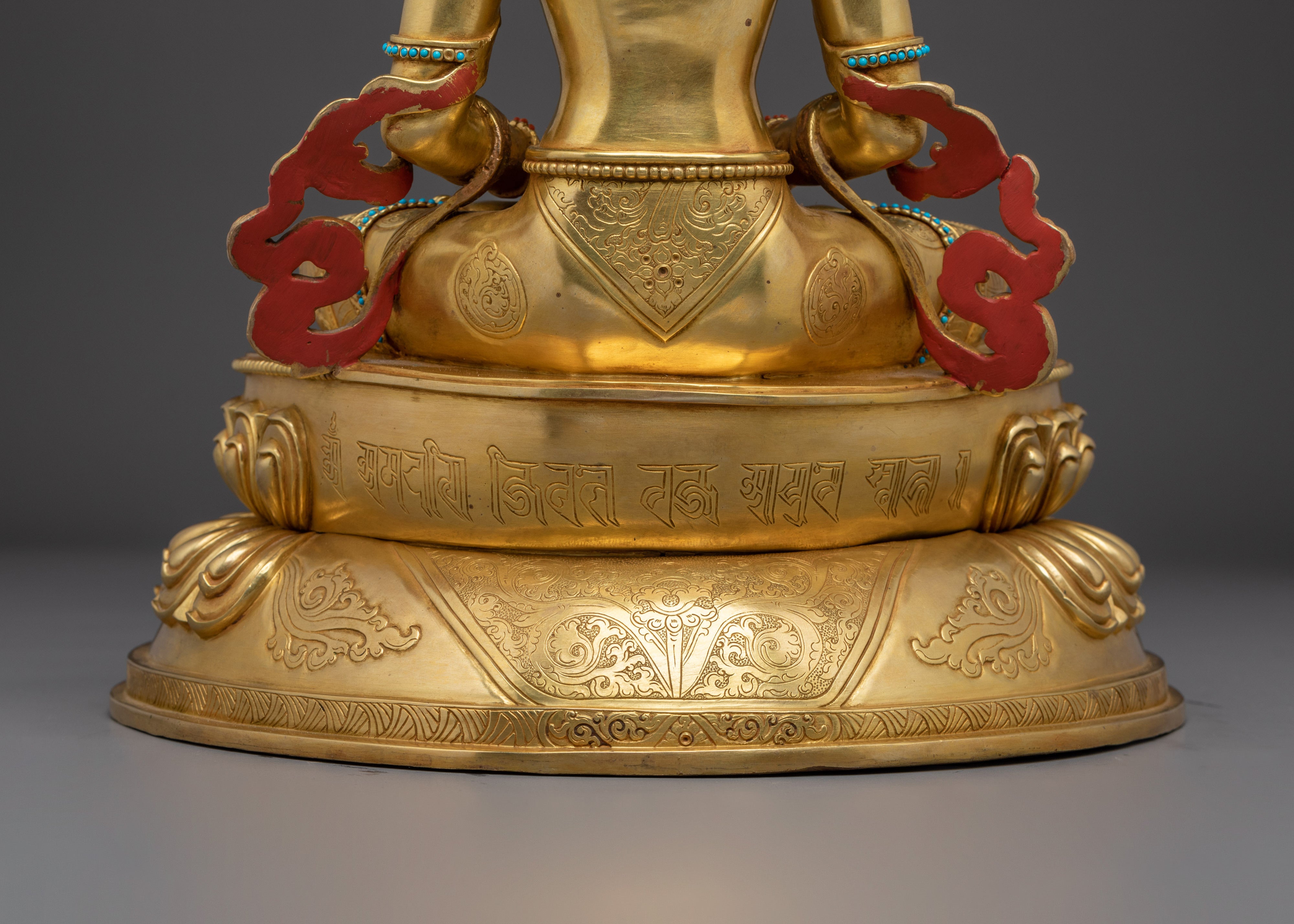 Buddhist Longevity Deity Amitayus Statue | Long Life Buddha