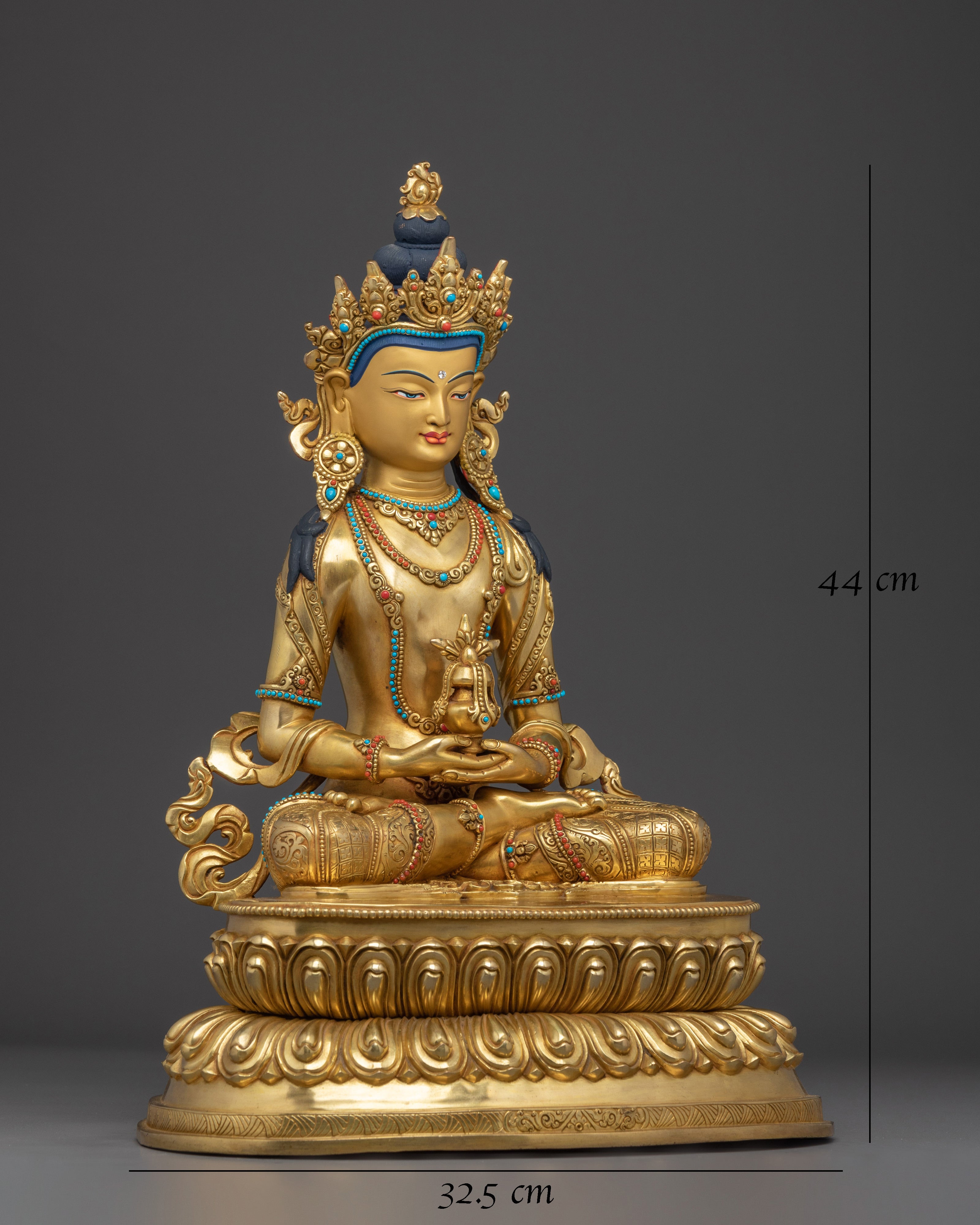 buddhist-longevity-deity-amitayus-statue