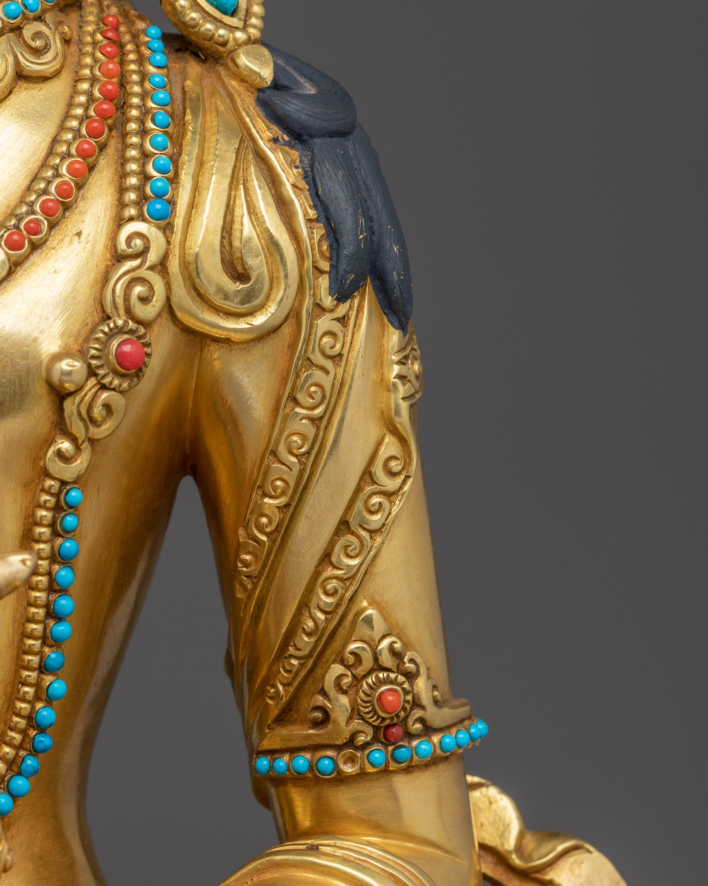 Buddhist Longevity Deity Amitayus Statue | Long Life Buddha