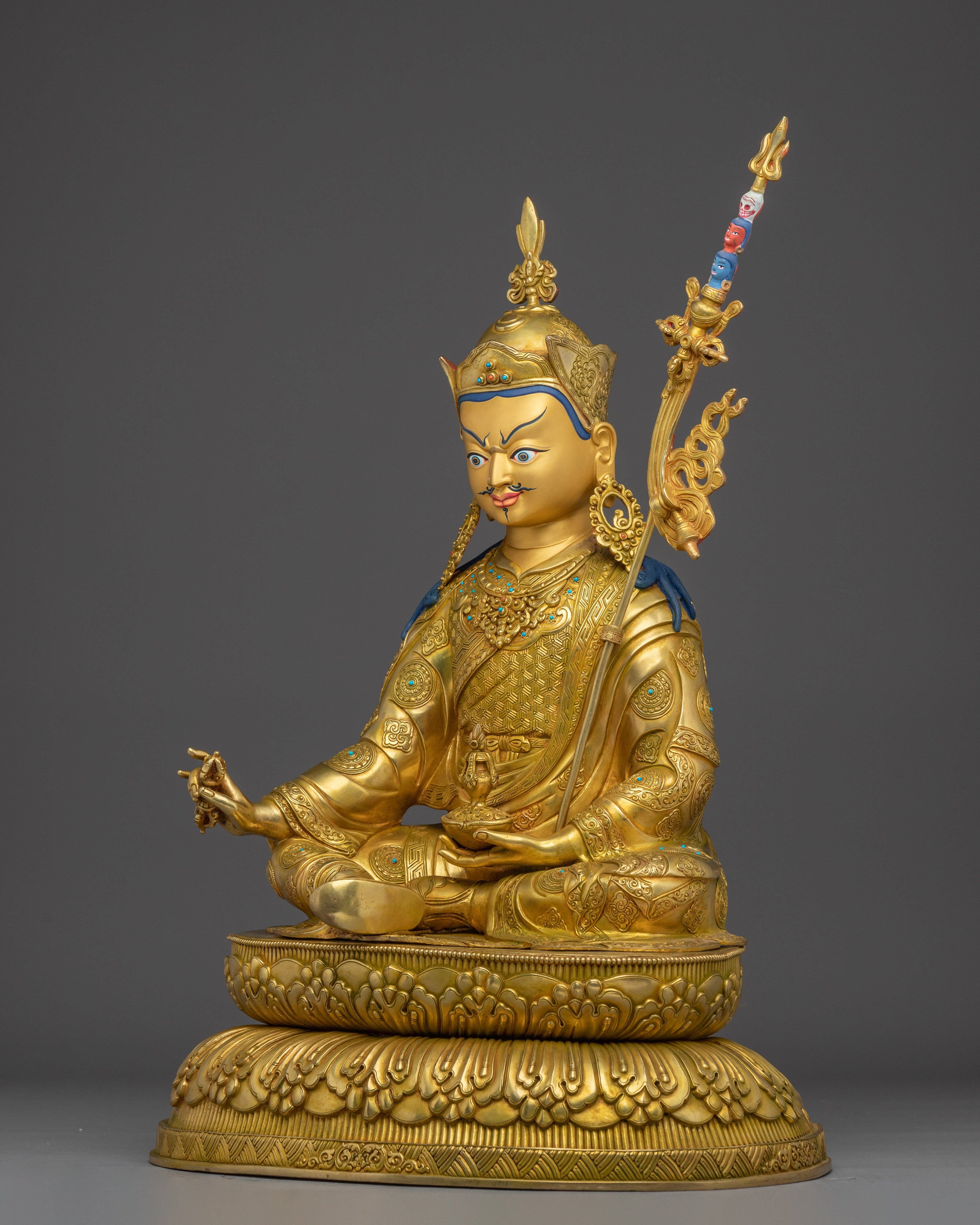 Buddhist Teacher Statue "Guru Rinpoche" | Padmasambhava Deity