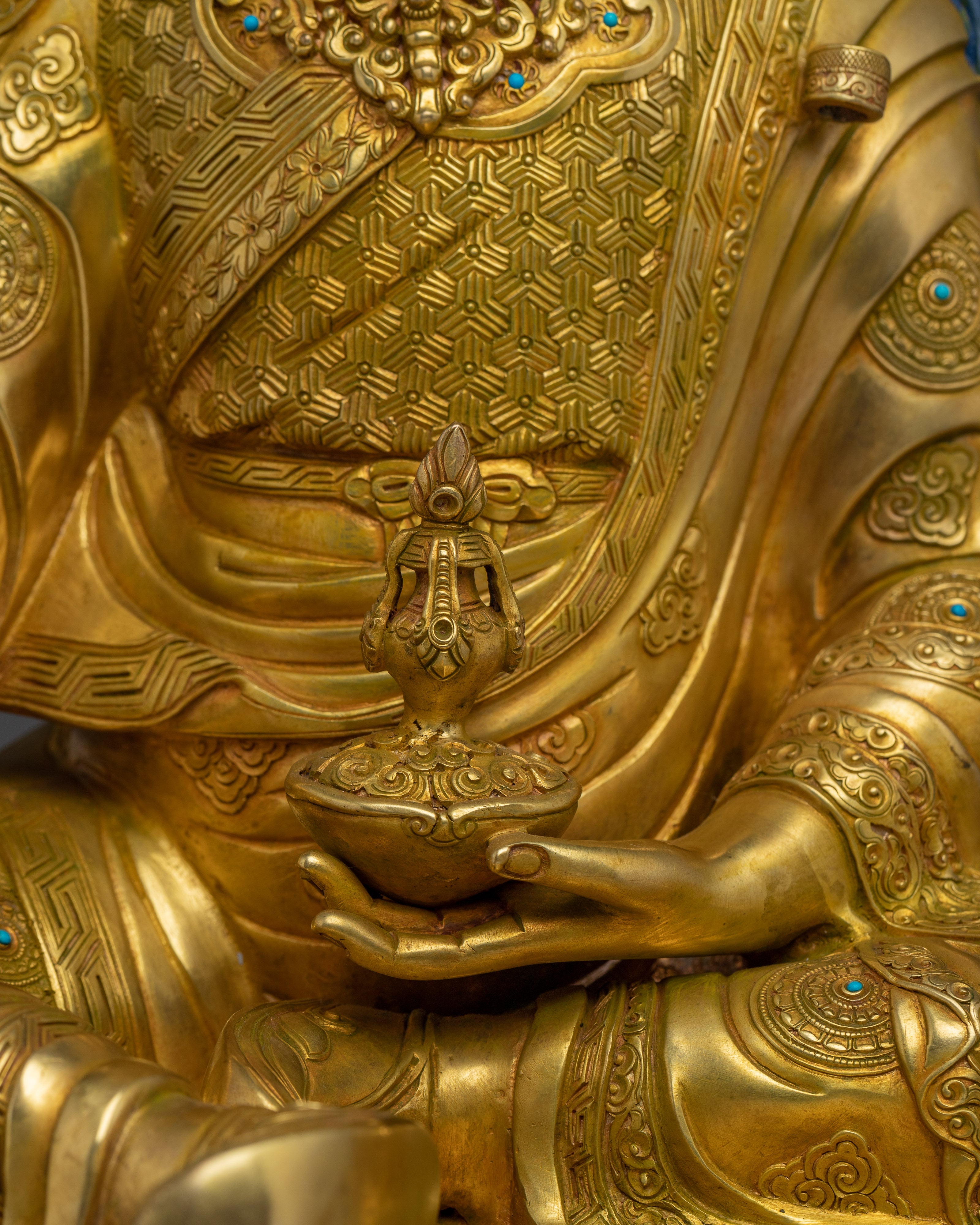 Buddhist Teacher Statue "Guru Rinpoche" | Padmasambhava Deity