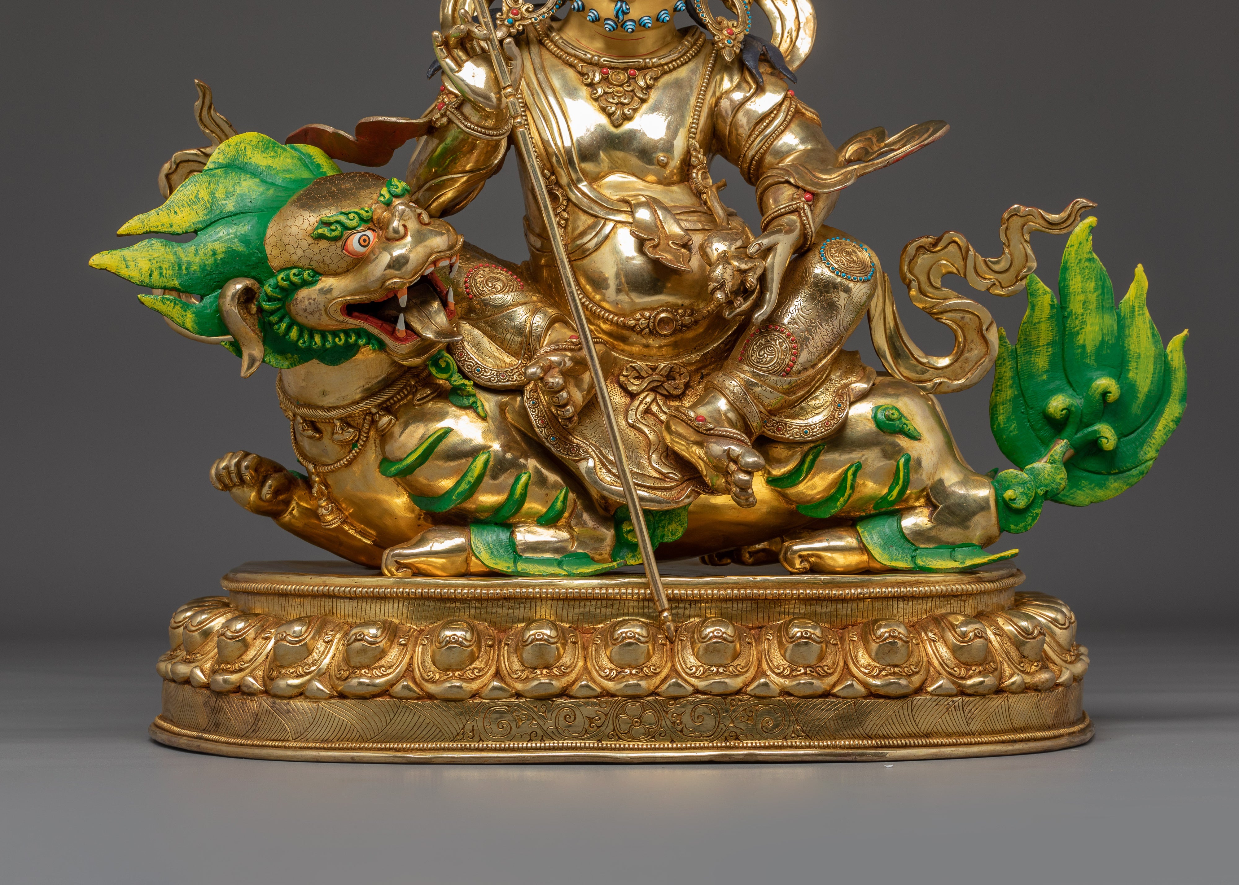 Buddhist Wealth Deity Namtoshi | Vajrayana Art