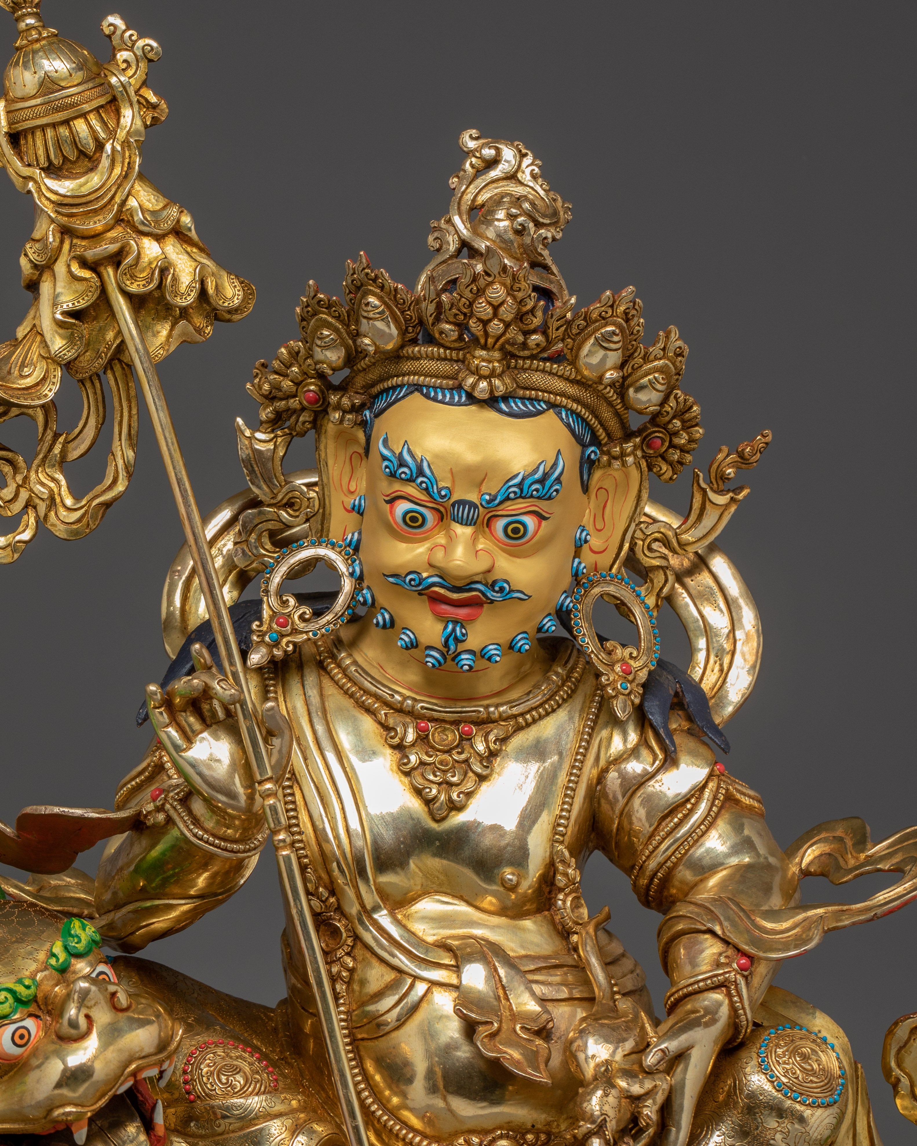 Buddhist Wealth Deity Namtoshi | Vajrayana Art