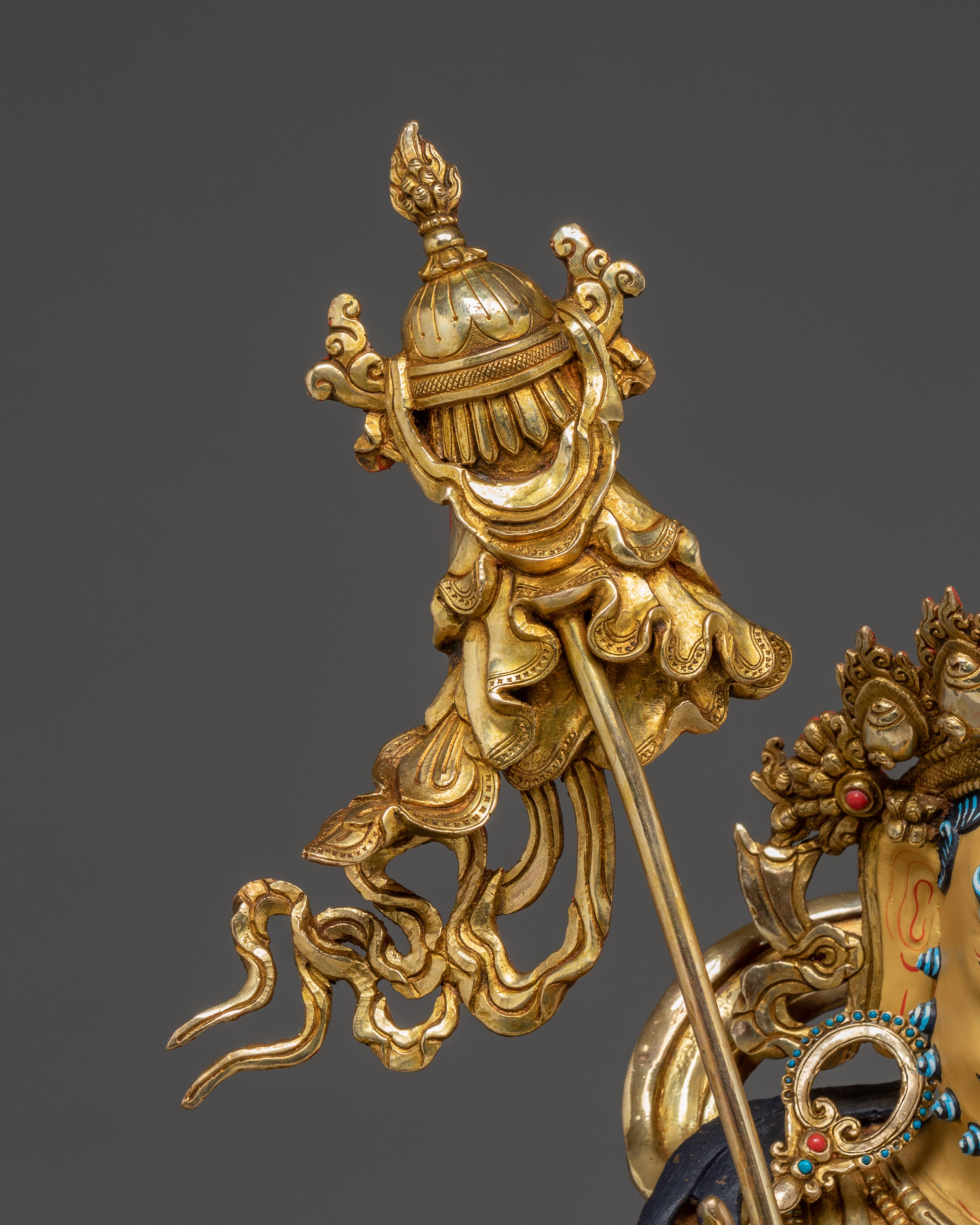 Buddhist Wealth Deity Namtoshi | Vajrayana Art