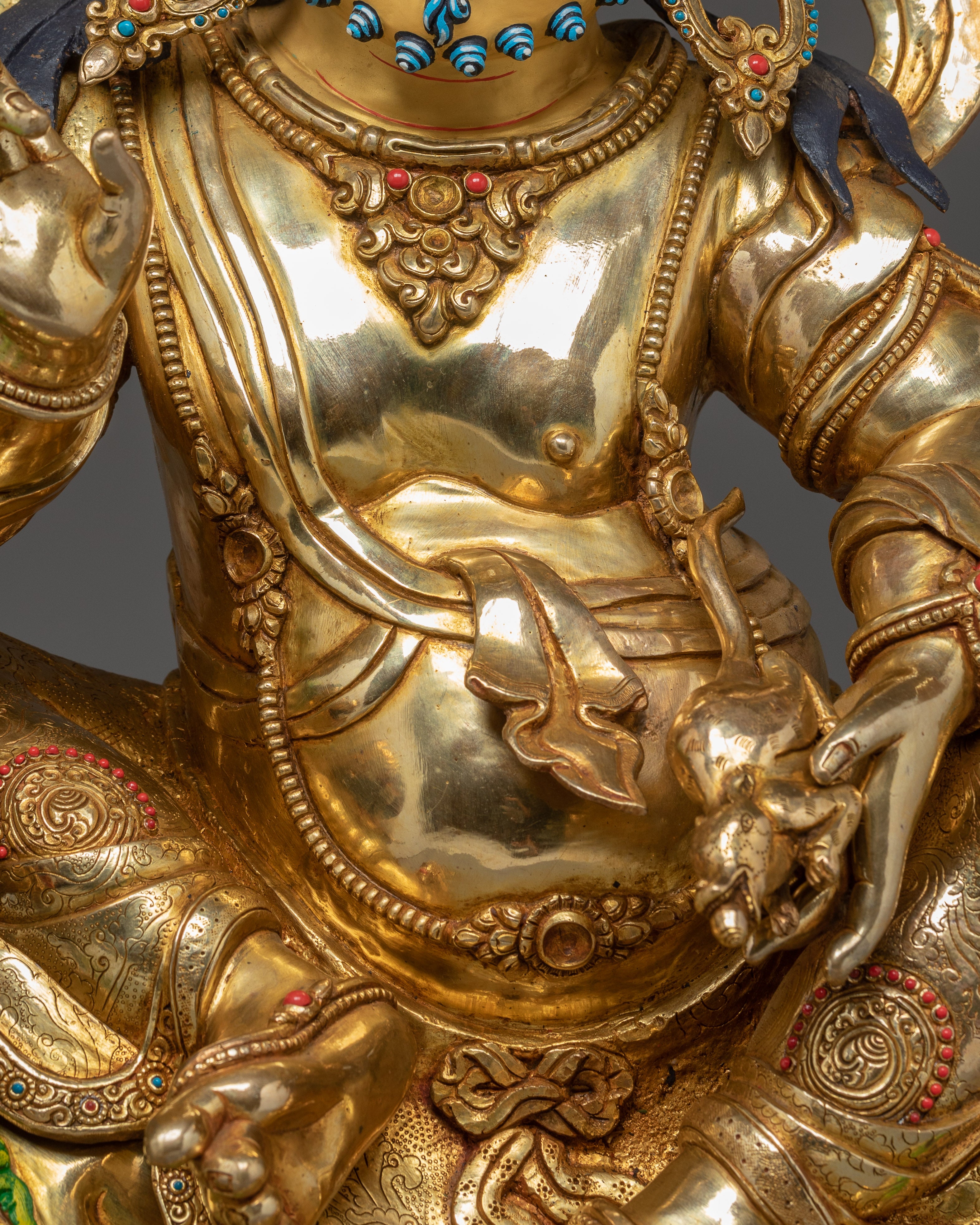 Buddhist Wealth Deity Namtoshi | Vajrayana Art