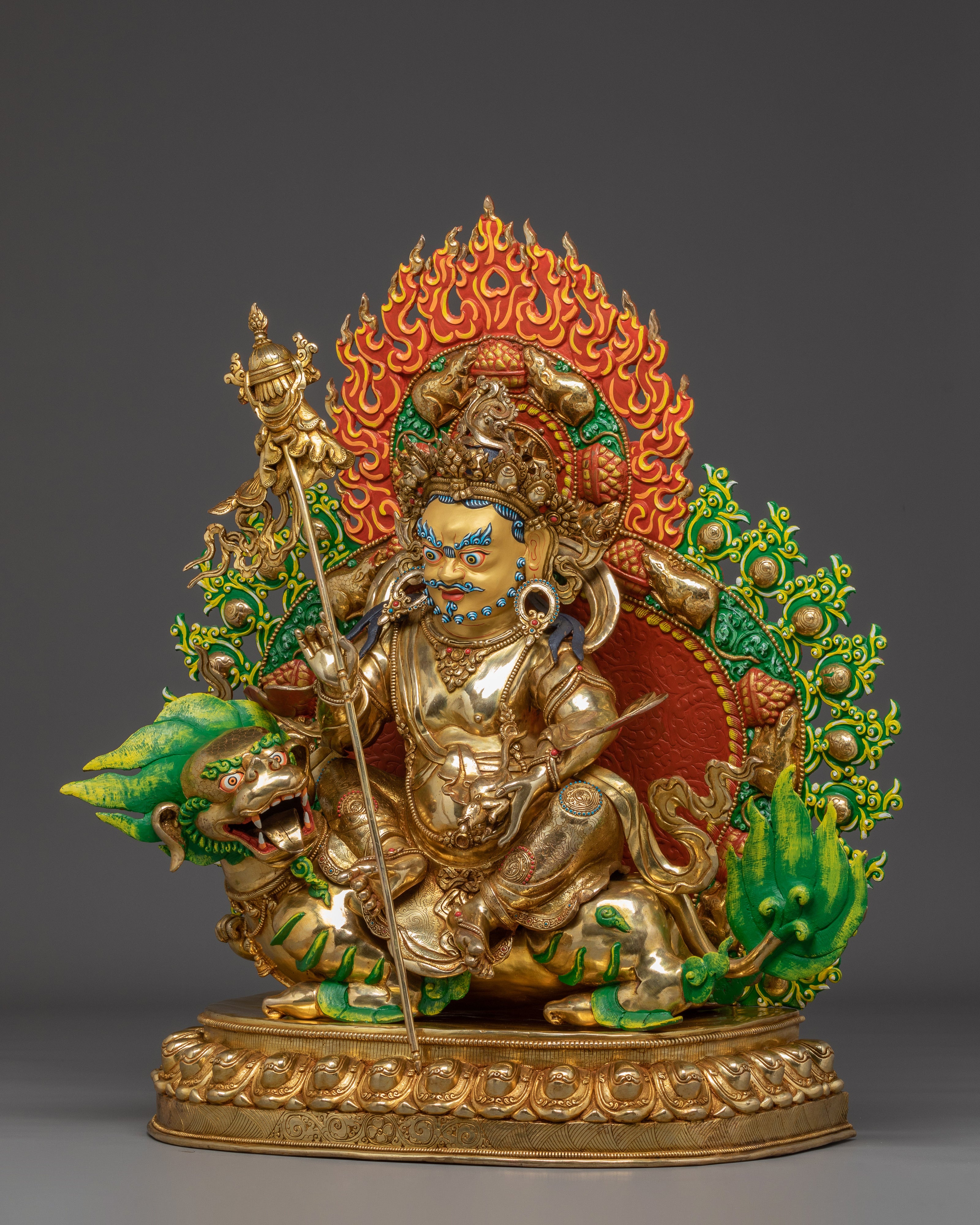 Buddhist Wealth Deity Namtoshi | Vajrayana Art