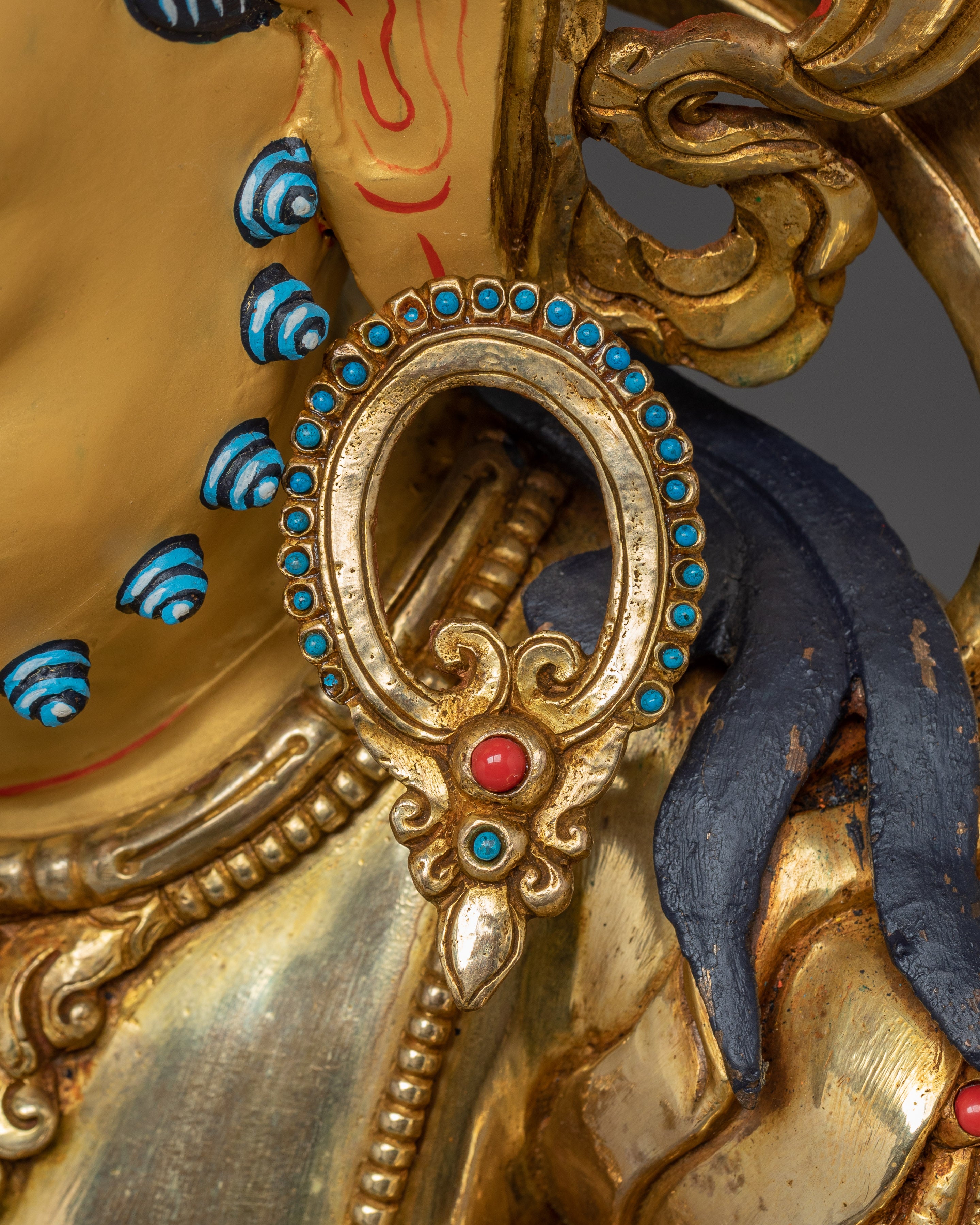 Buddhist Wealth Deity Namtoshi | Vajrayana Art