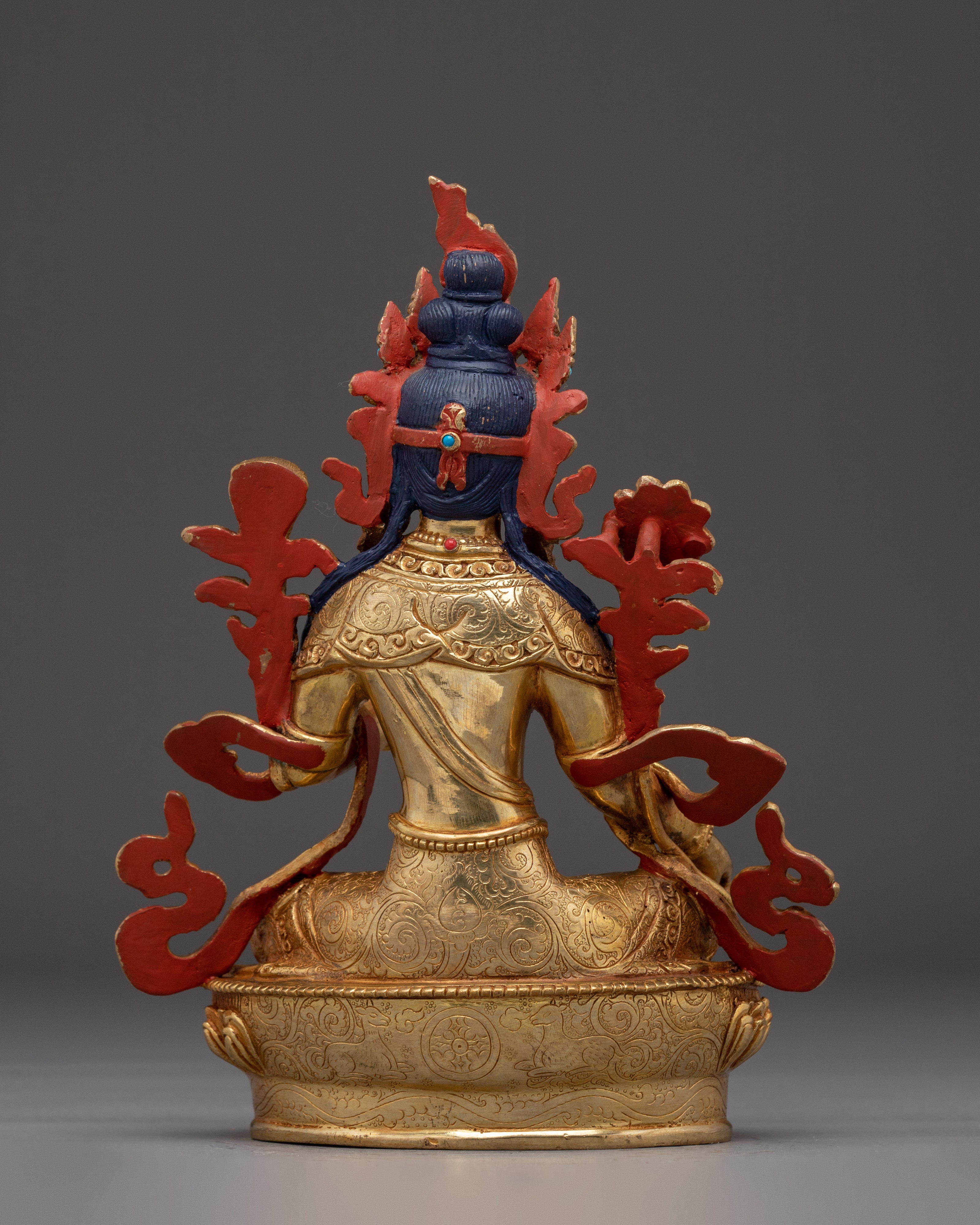 Enlightened Feminine Energy of Golden Green Tara Art | Mother of Liberation