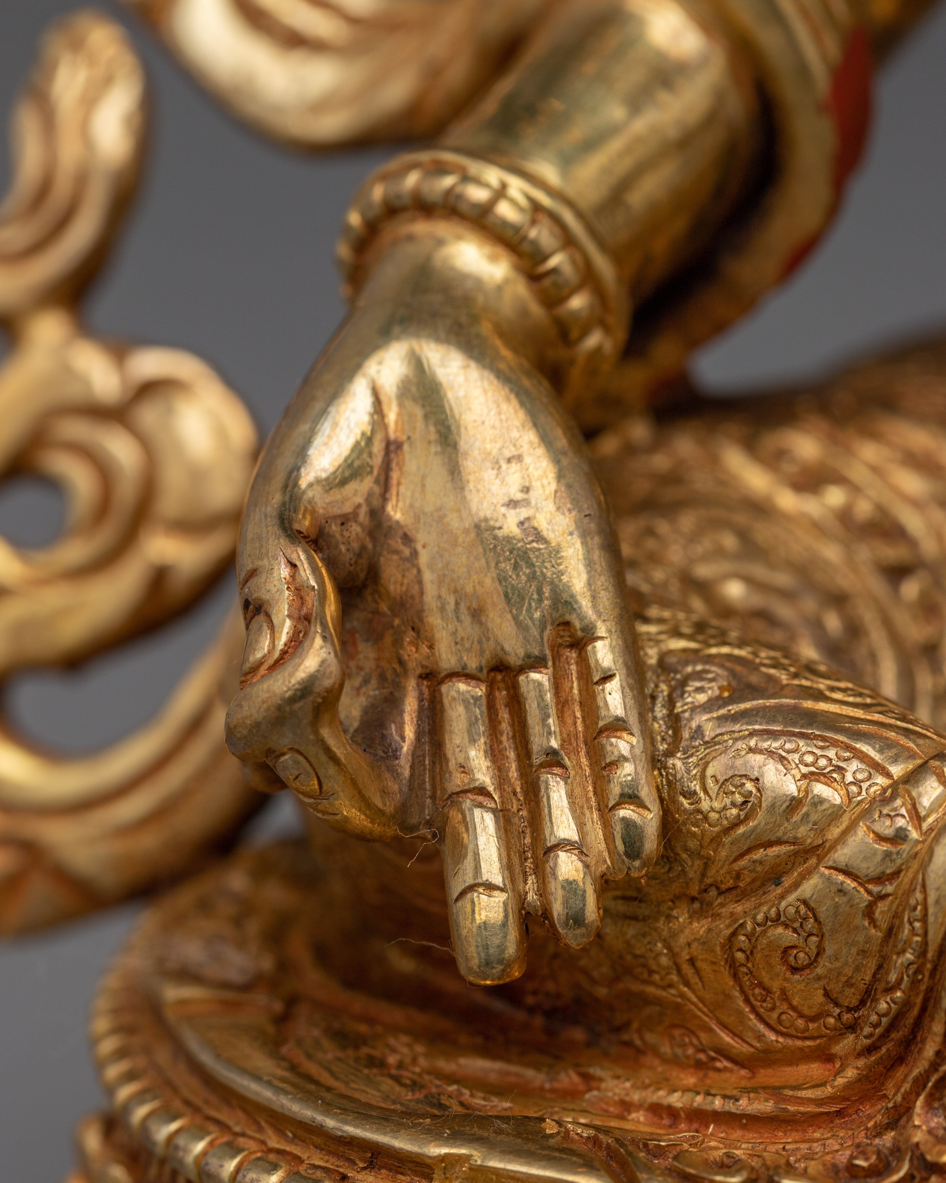 Enlightened Feminine Energy of Golden Green Tara Art | Mother of Liberation