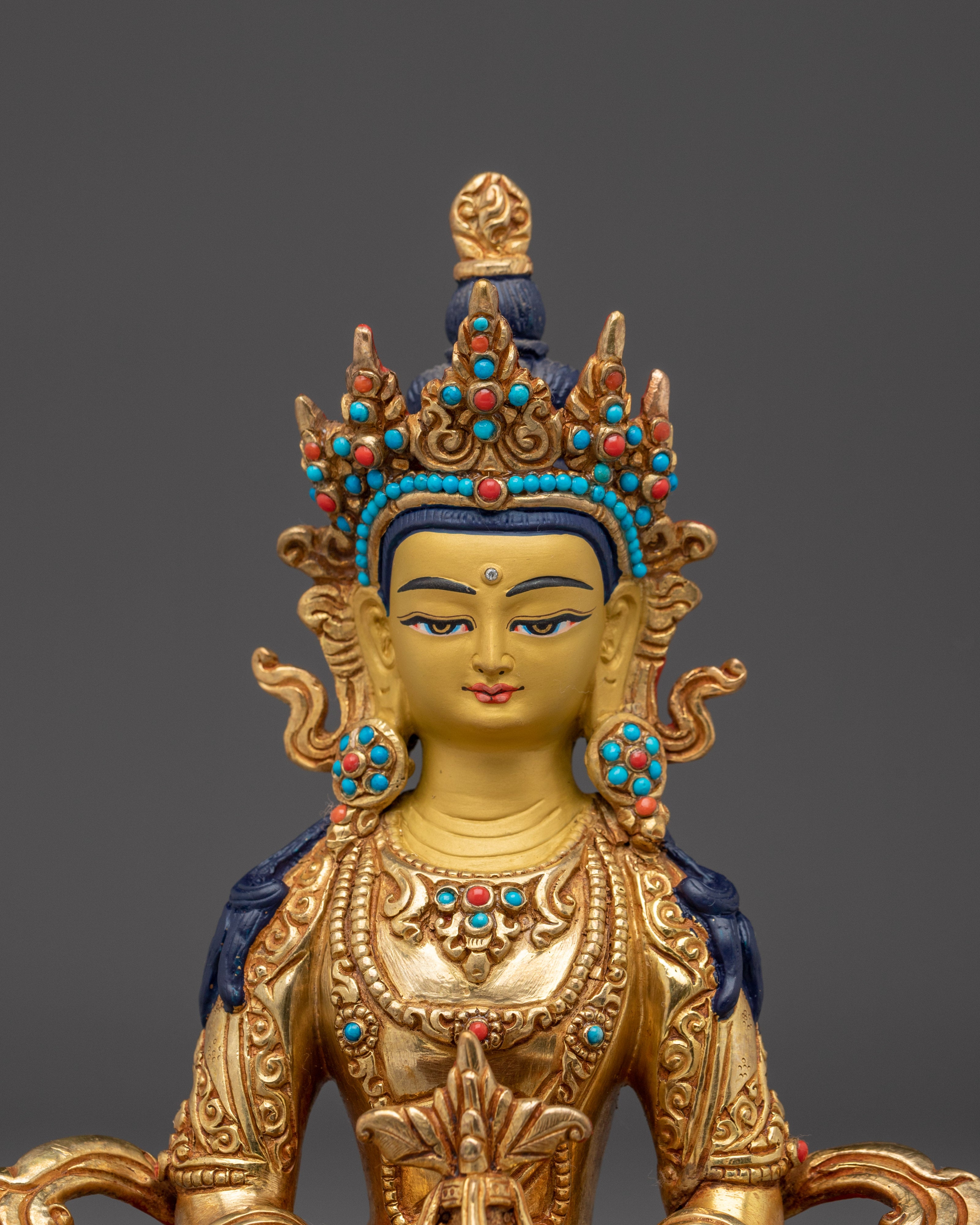 Handmade Amitayus Sculpture | Buddha of Long-life