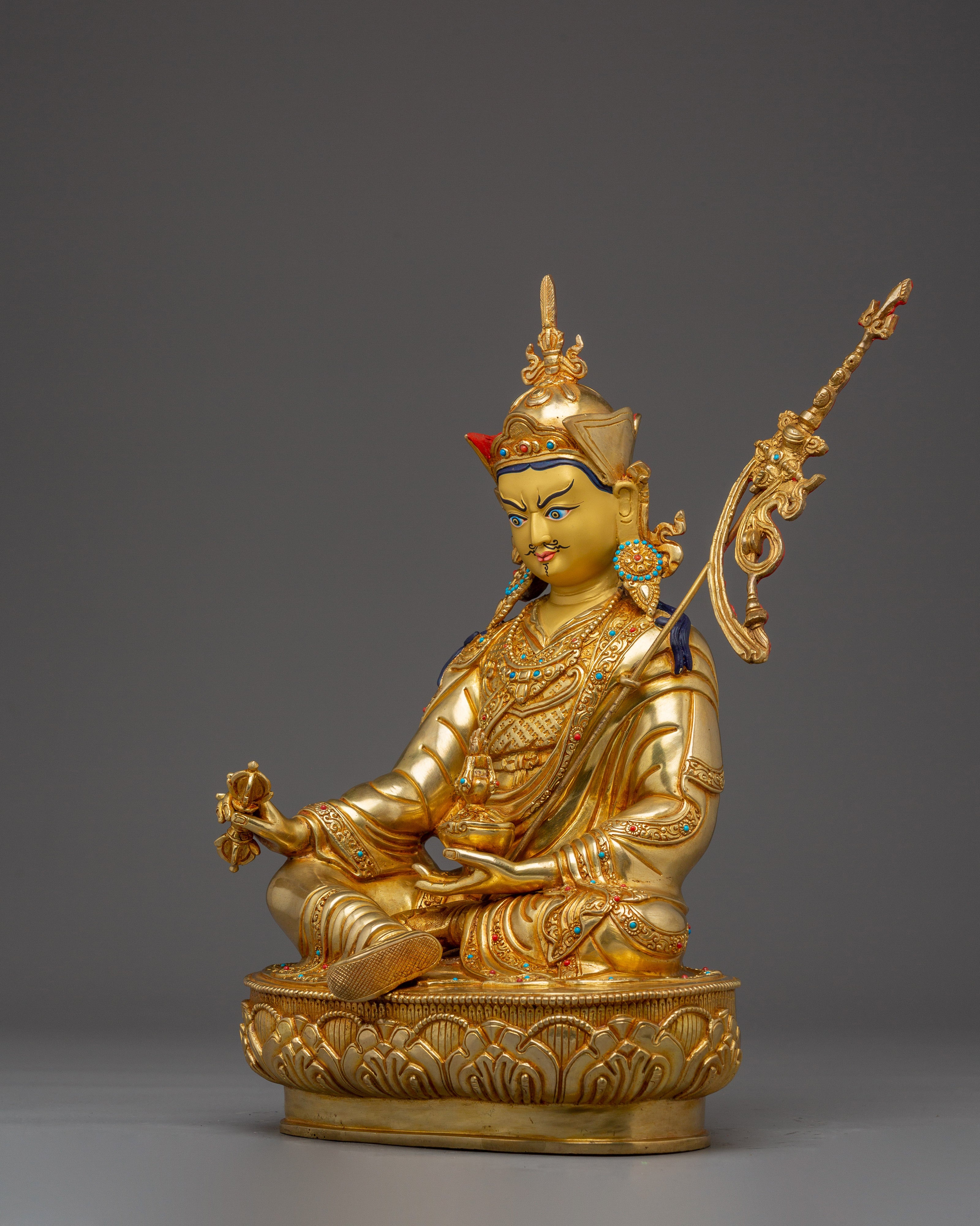 Enlightened Teacher Guru Rinpoche Art | Founder of Tibetan Buddhism