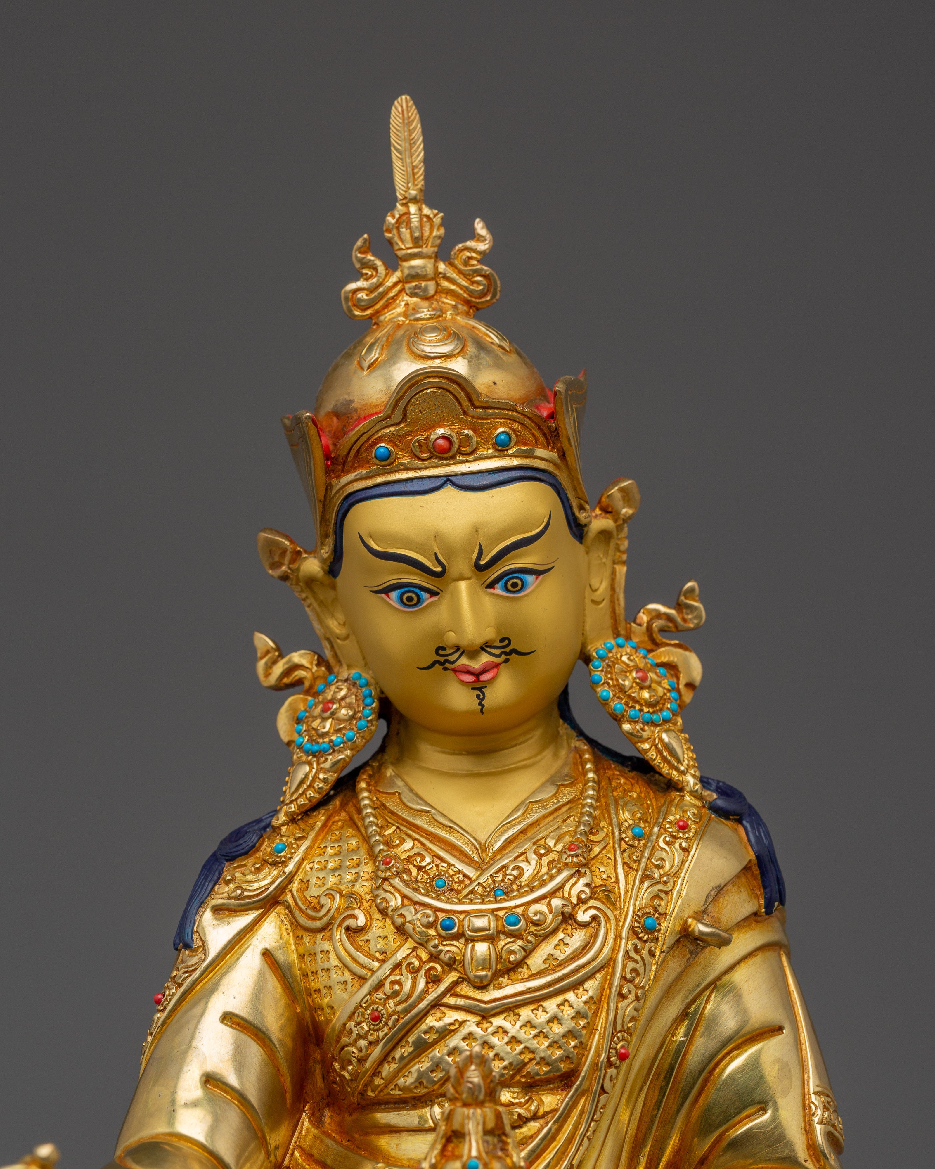 Enlightened Teacher Guru Rinpoche Art | Founder of Tibetan Buddhism
