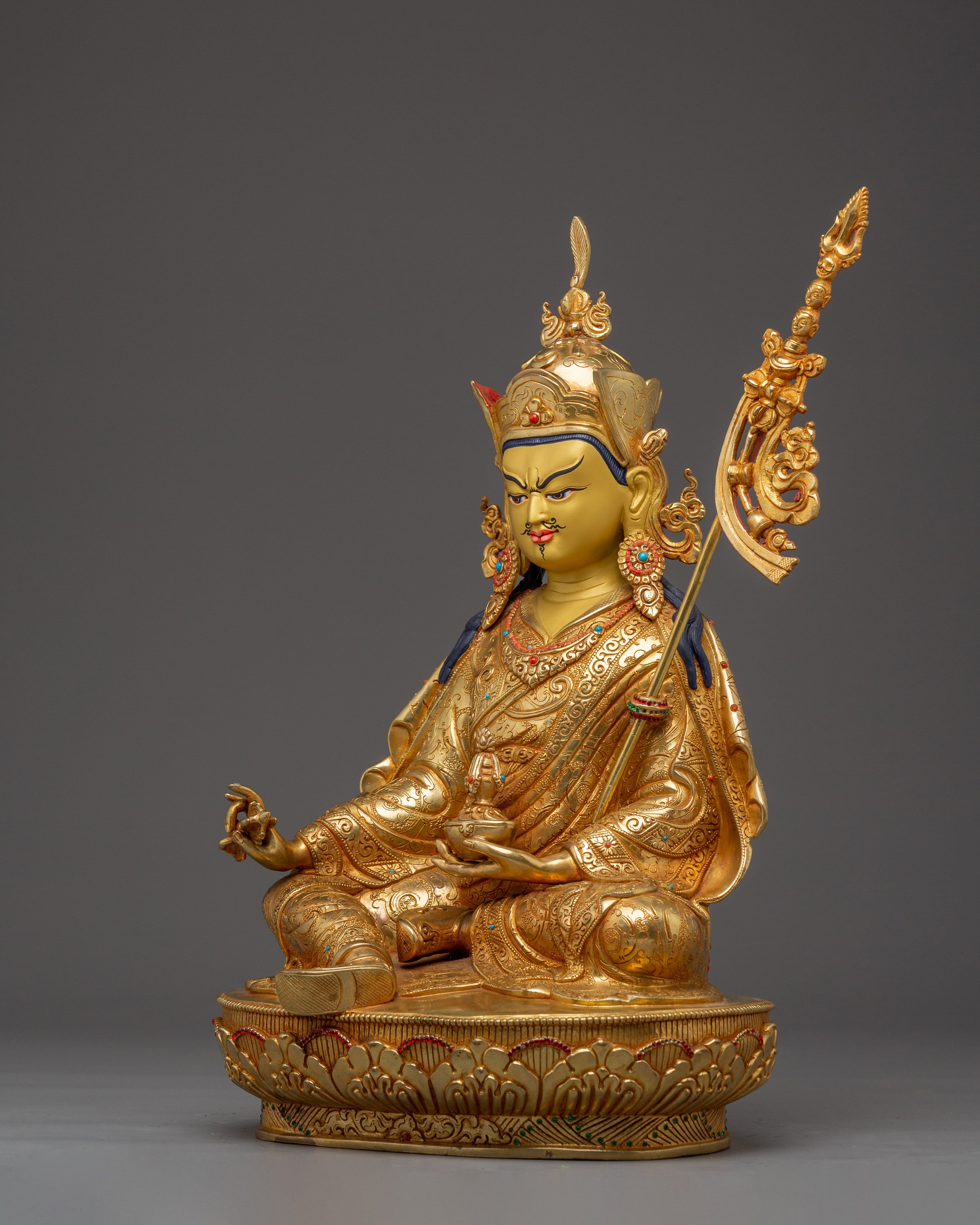 Guru Rinpoche, Vajra Holder Deity | Himalayan Tantric Art