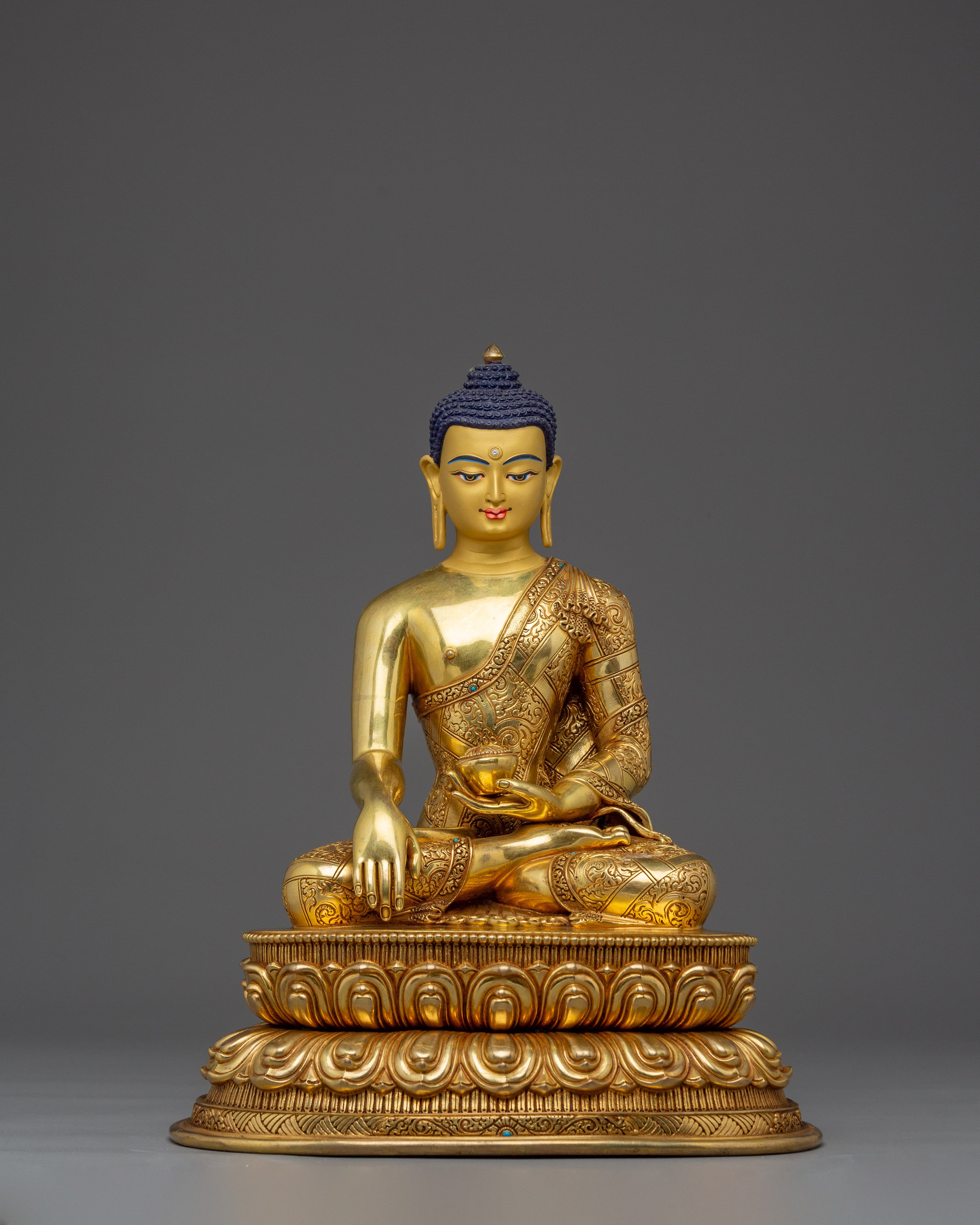 Shakyamuni Buddha, Meditation Altar Decor | Historic Spiritual Icon from Nepal