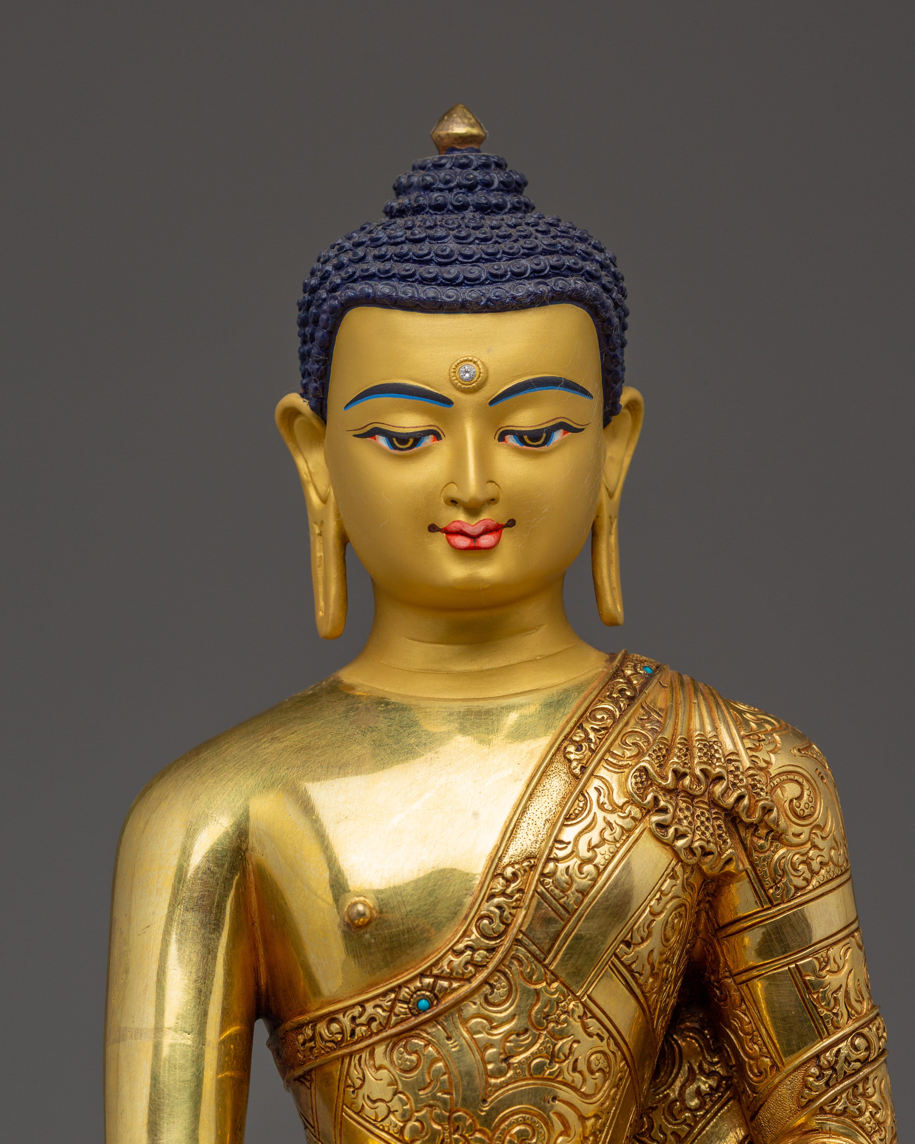 Shakyamuni Buddha, Meditation Altar Decor | Historic Spiritual Icon from Nepal
