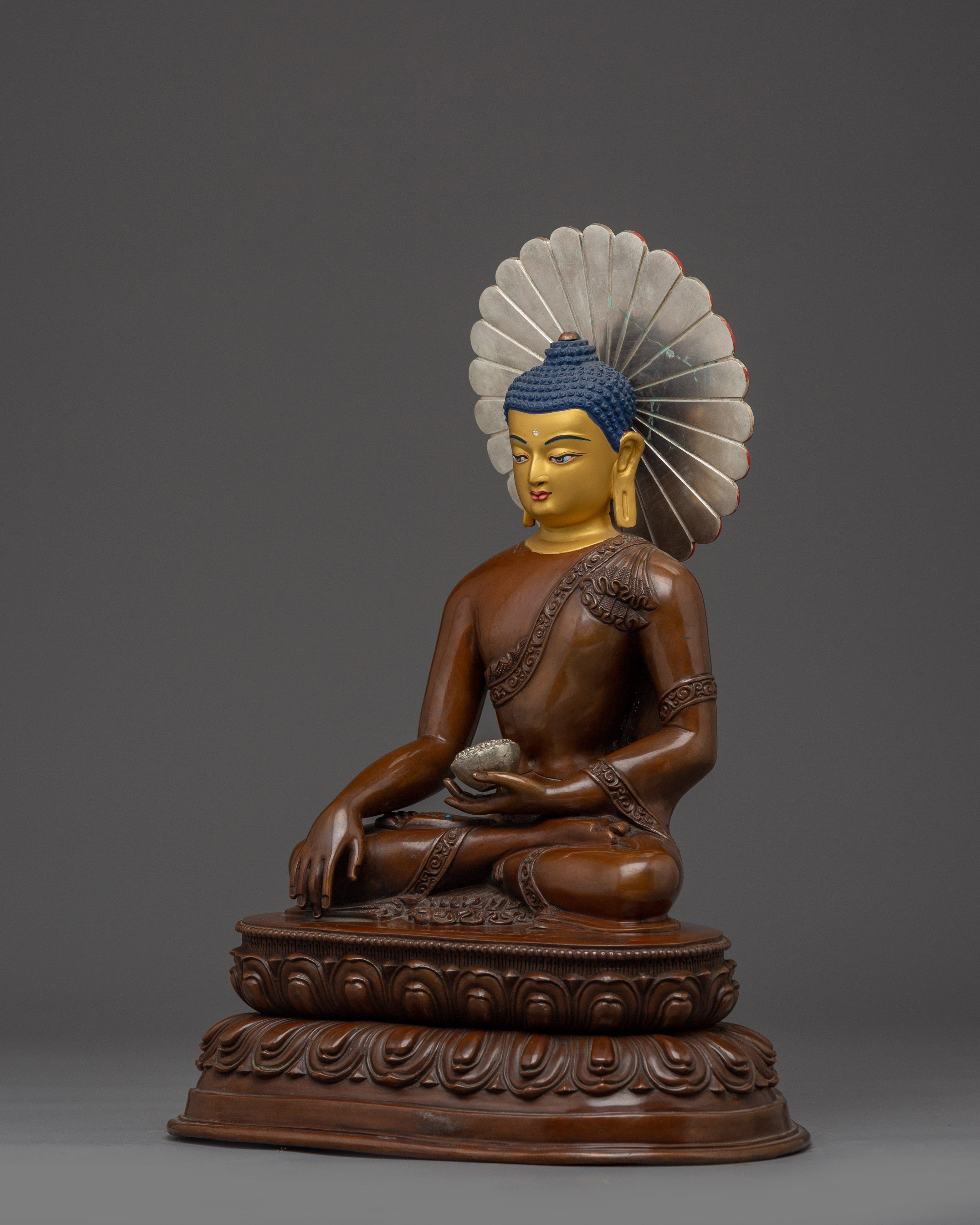 Shakyamuni Buddha, Enlightened Teacher Statue | Ancient Buddhist Art