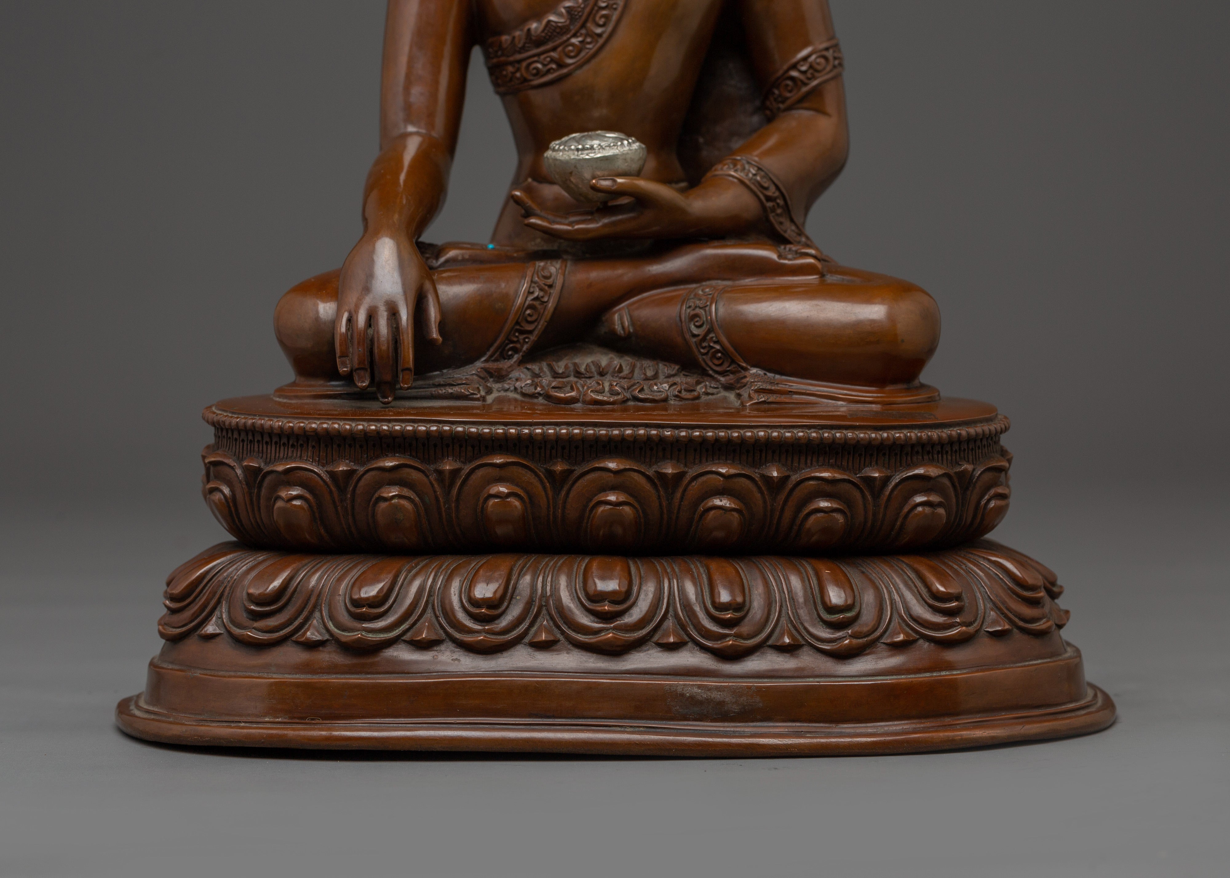 Shakyamuni Buddha, Enlightened Teacher Statue | Ancient Buddhist Art