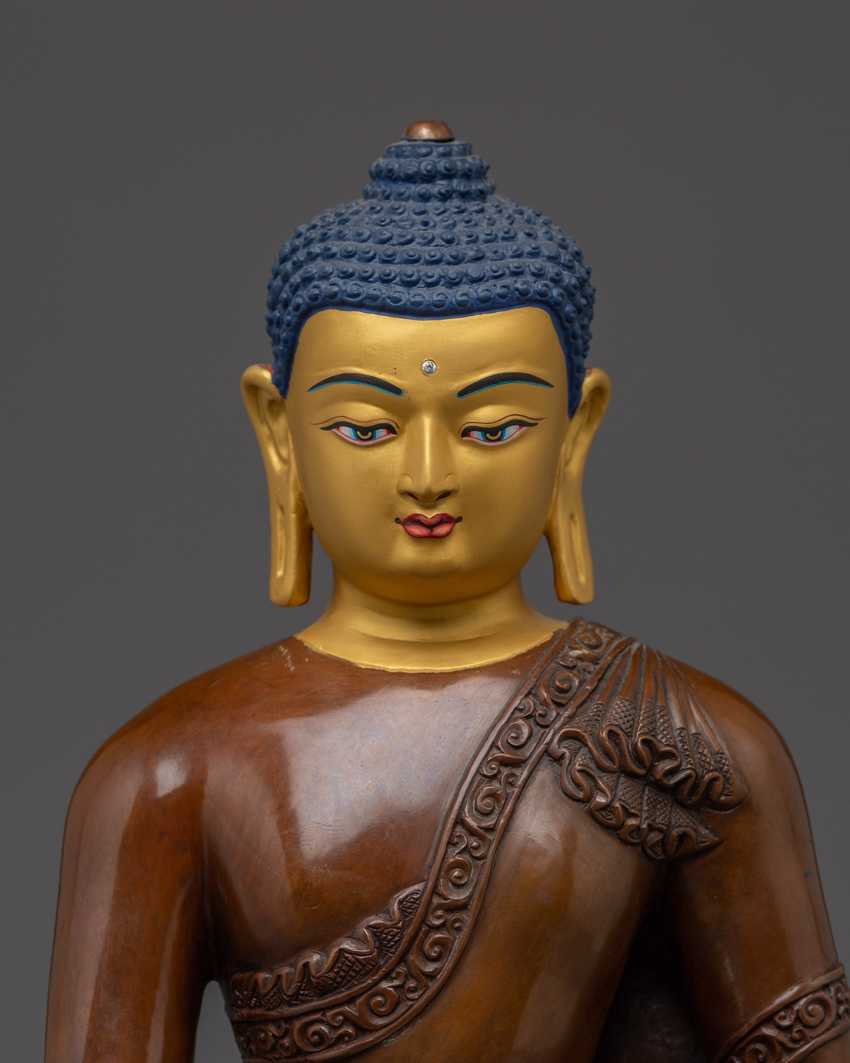 Shakyamuni Buddha, Enlightened Teacher Statue | Ancient Buddhist Art