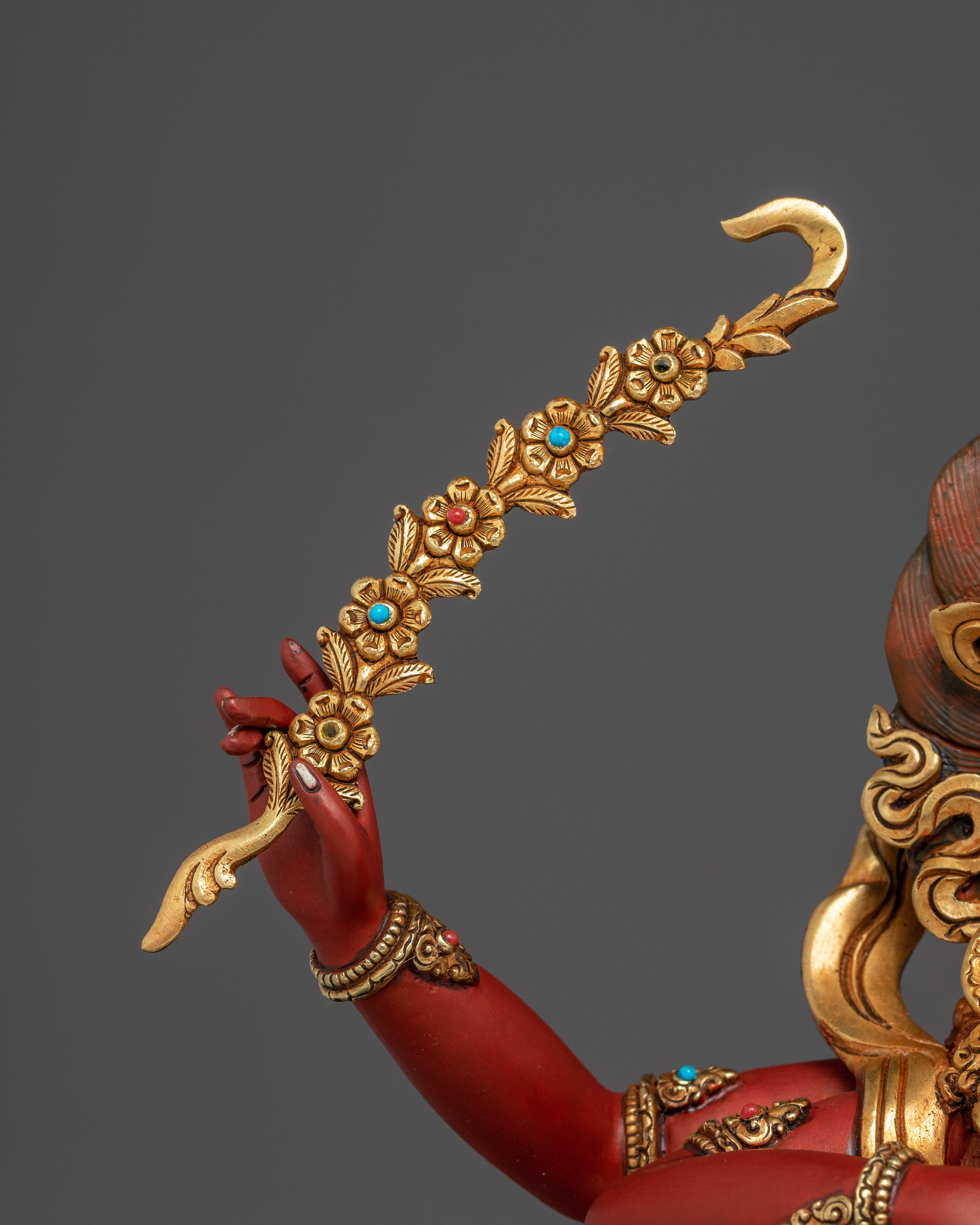 Kurukulla, Wrathful Compassion Deity | Buddhist Art from Nepal