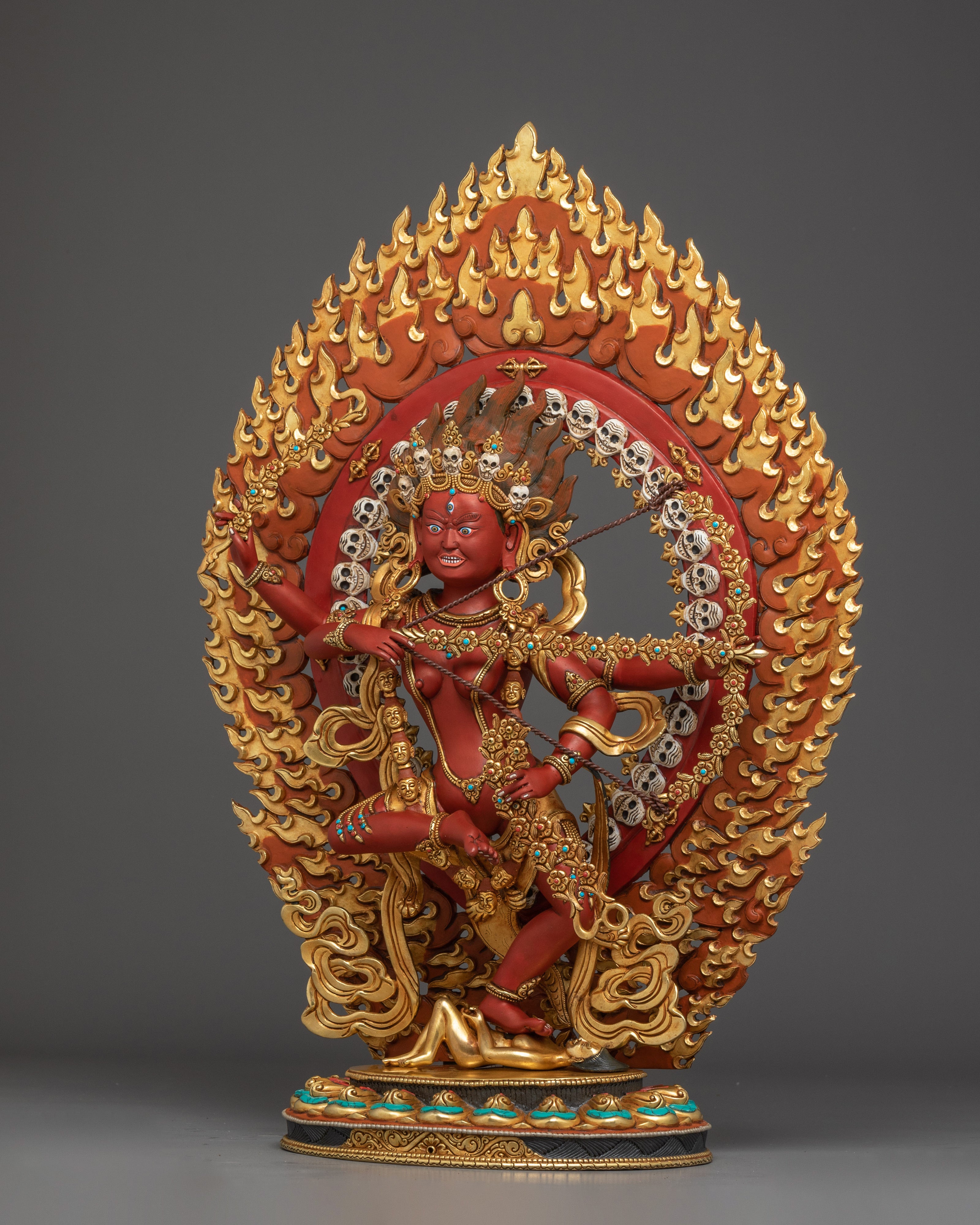 Kurukulla, Wrathful Compassion Deity | Buddhist Art from Nepal