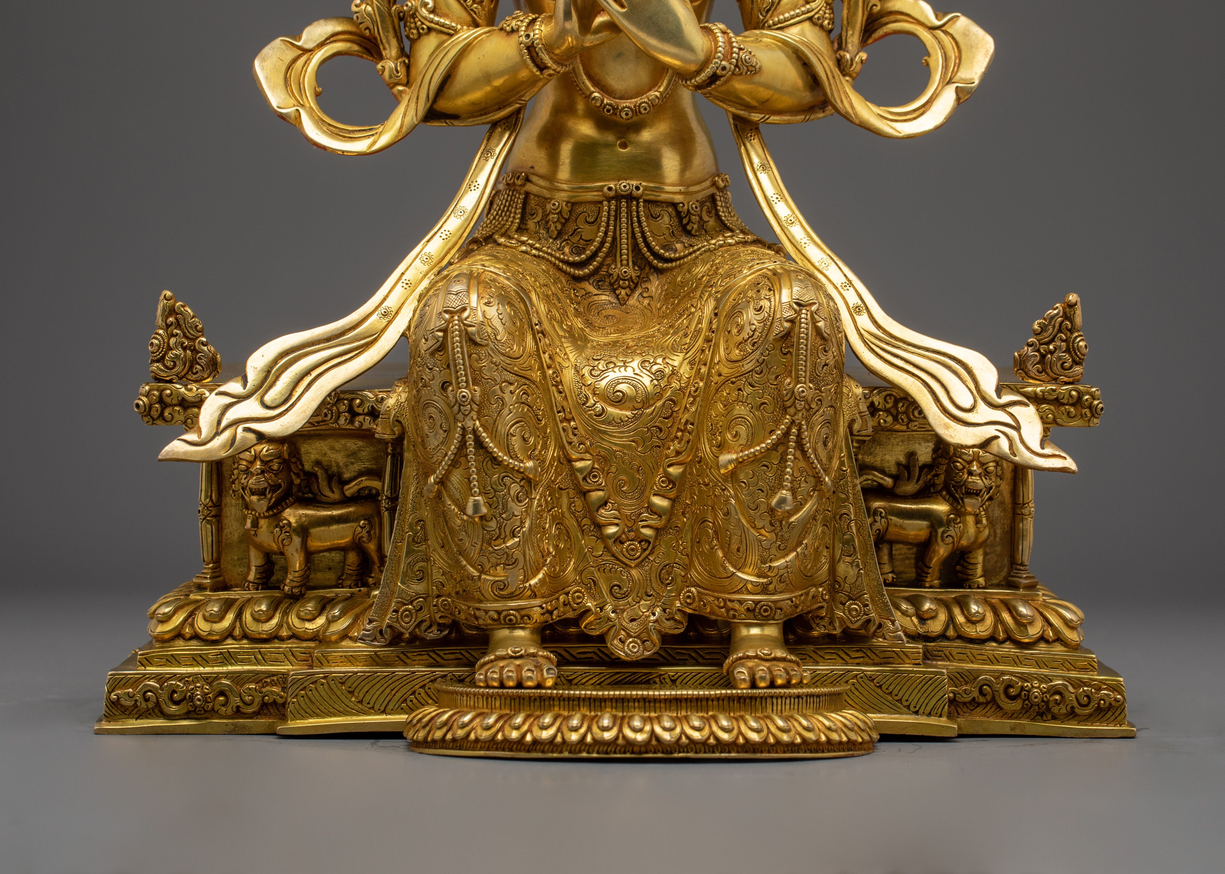 Majestic Statue of Future Buddha Maitreya | Protector of the Dharma