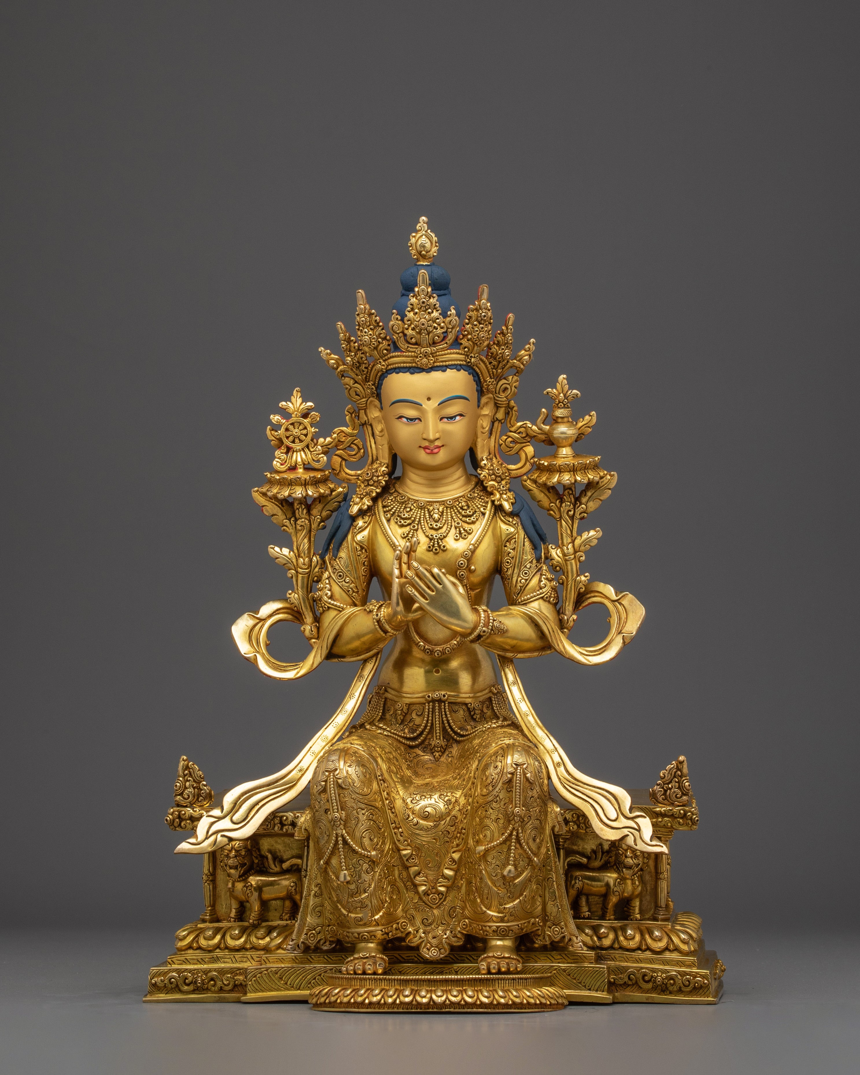 Majestic Statue of Future Buddha Maitreya | Protector of the Dharma