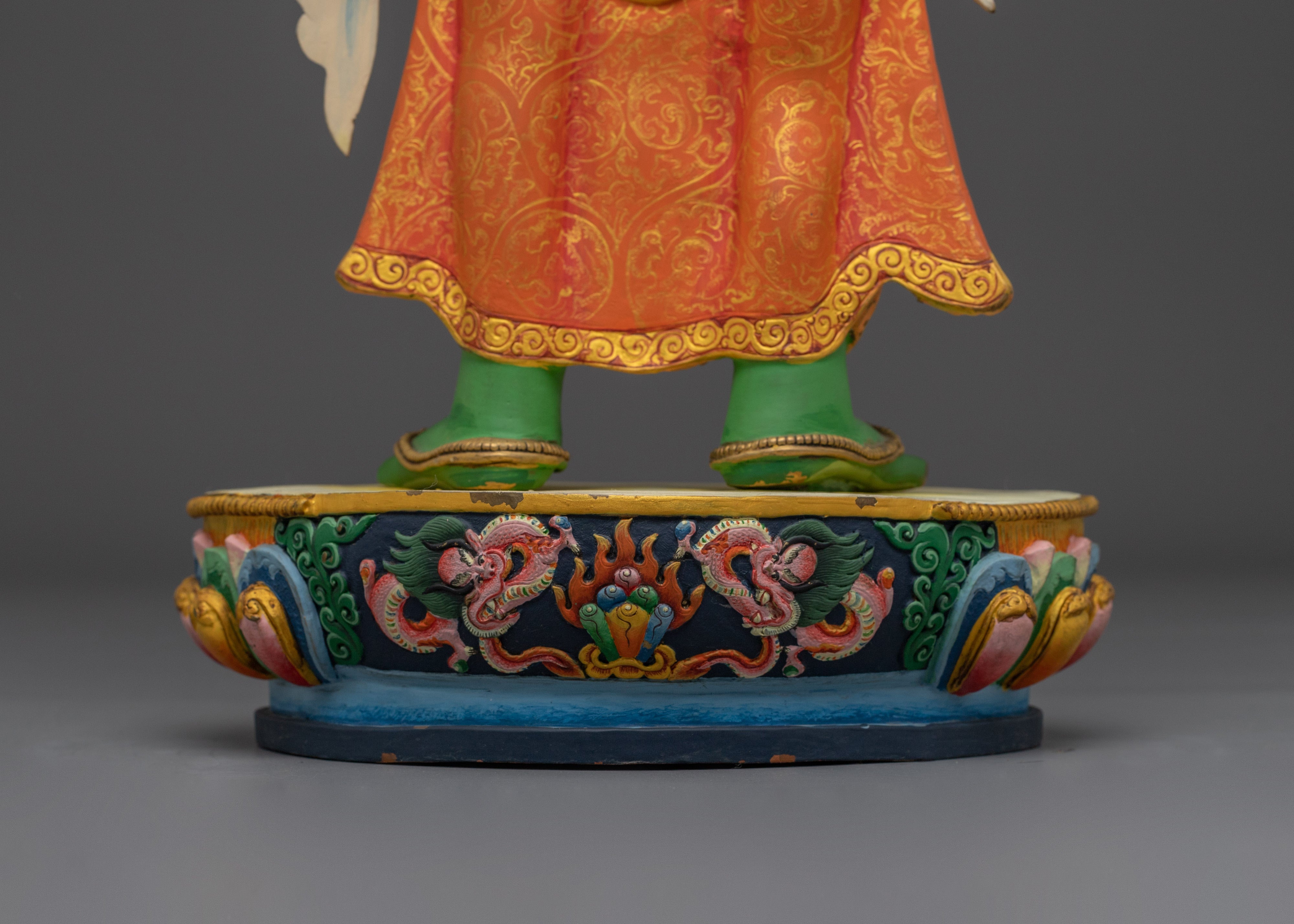 Standing Green Tara Statue | Feminine Peaceful Deity