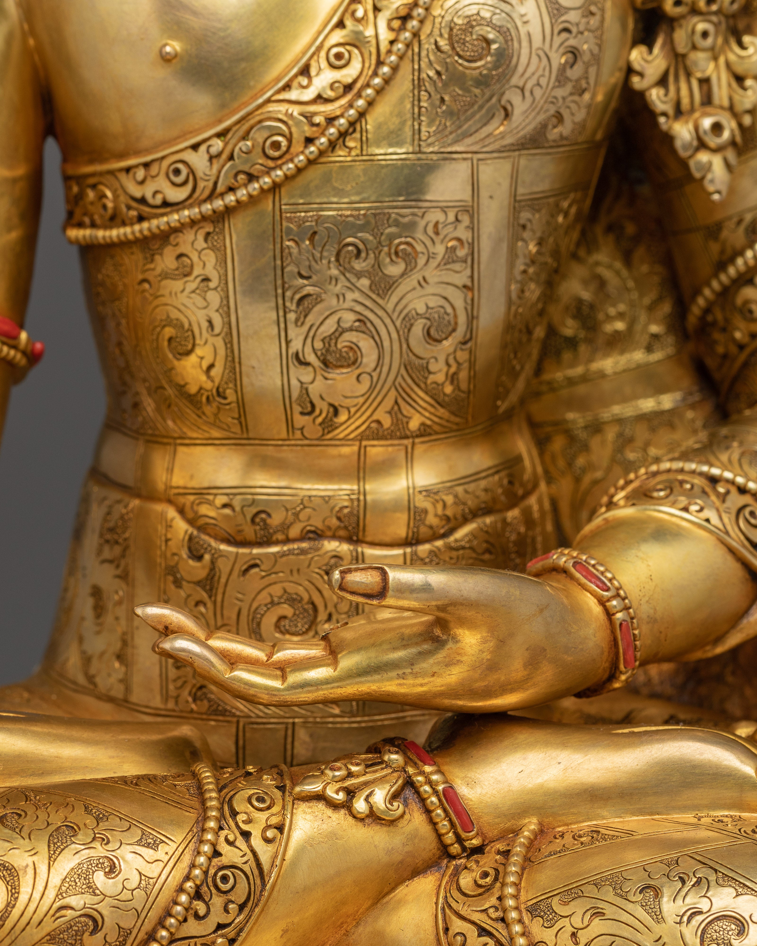 Crown Shakyamuni Buddha Art | Mindfulness Symbol