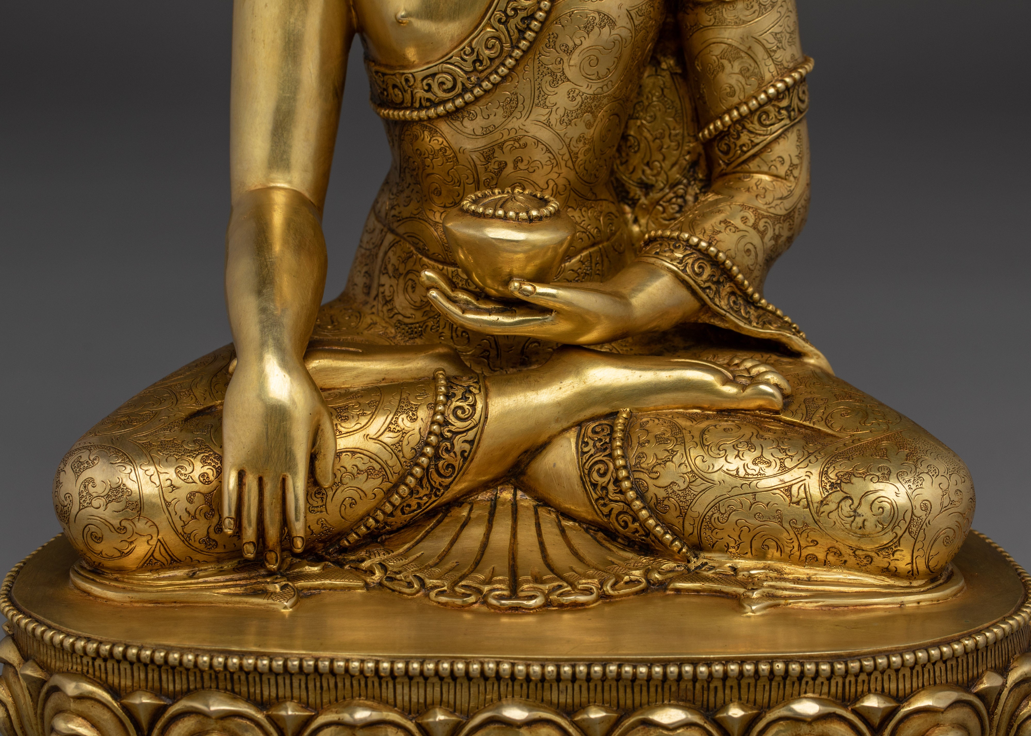 Handmade Statue of Gautama Buddha | Buddhist Spiritual Decor