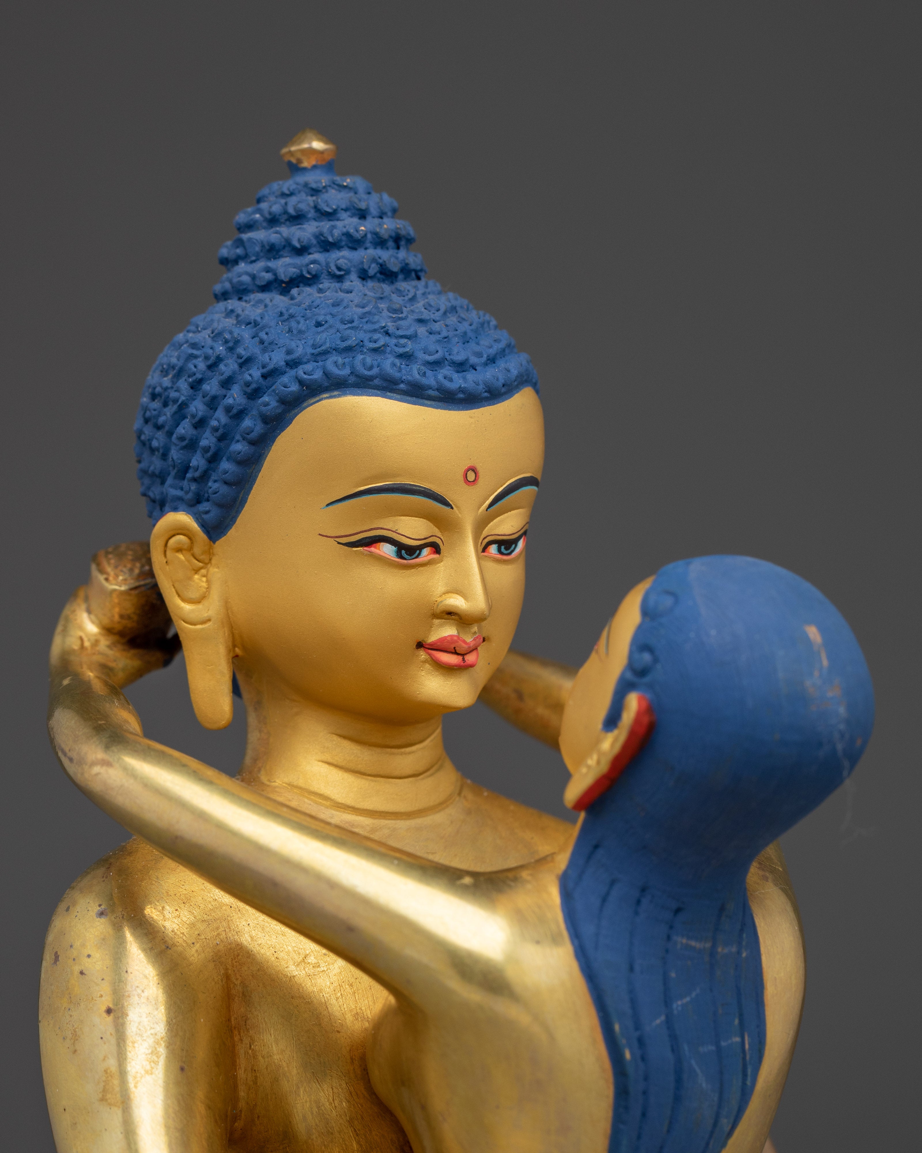 Tibetan Yab Yum Art of Samantabhadra with consort | Primordial Buddha