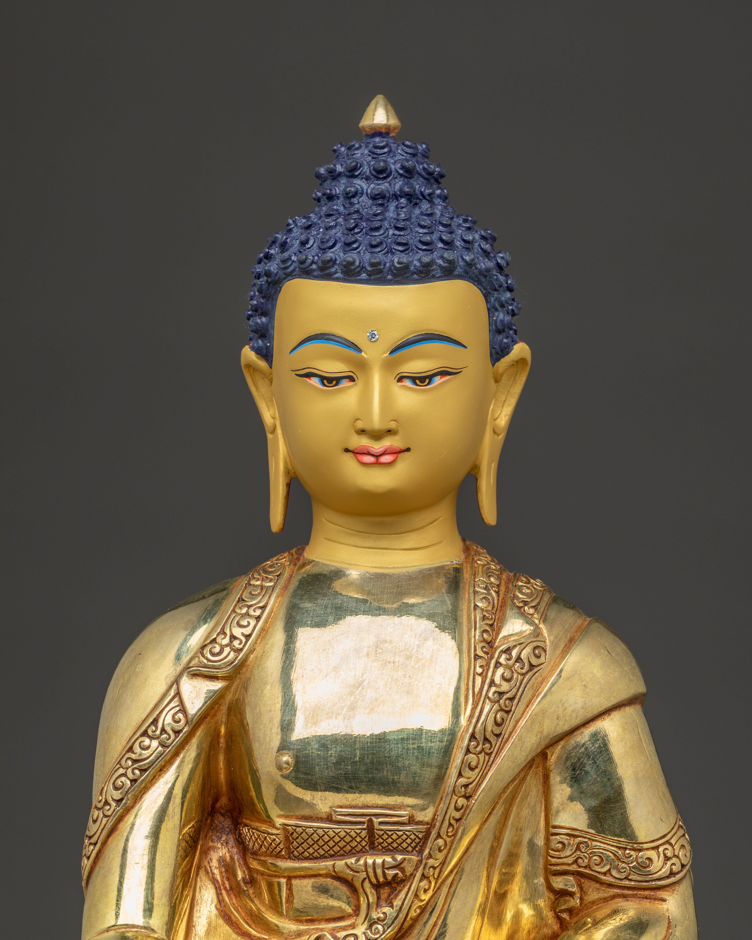 Five Dhyani Buddhas Sculpture Set | Symbolism of Enlightenment