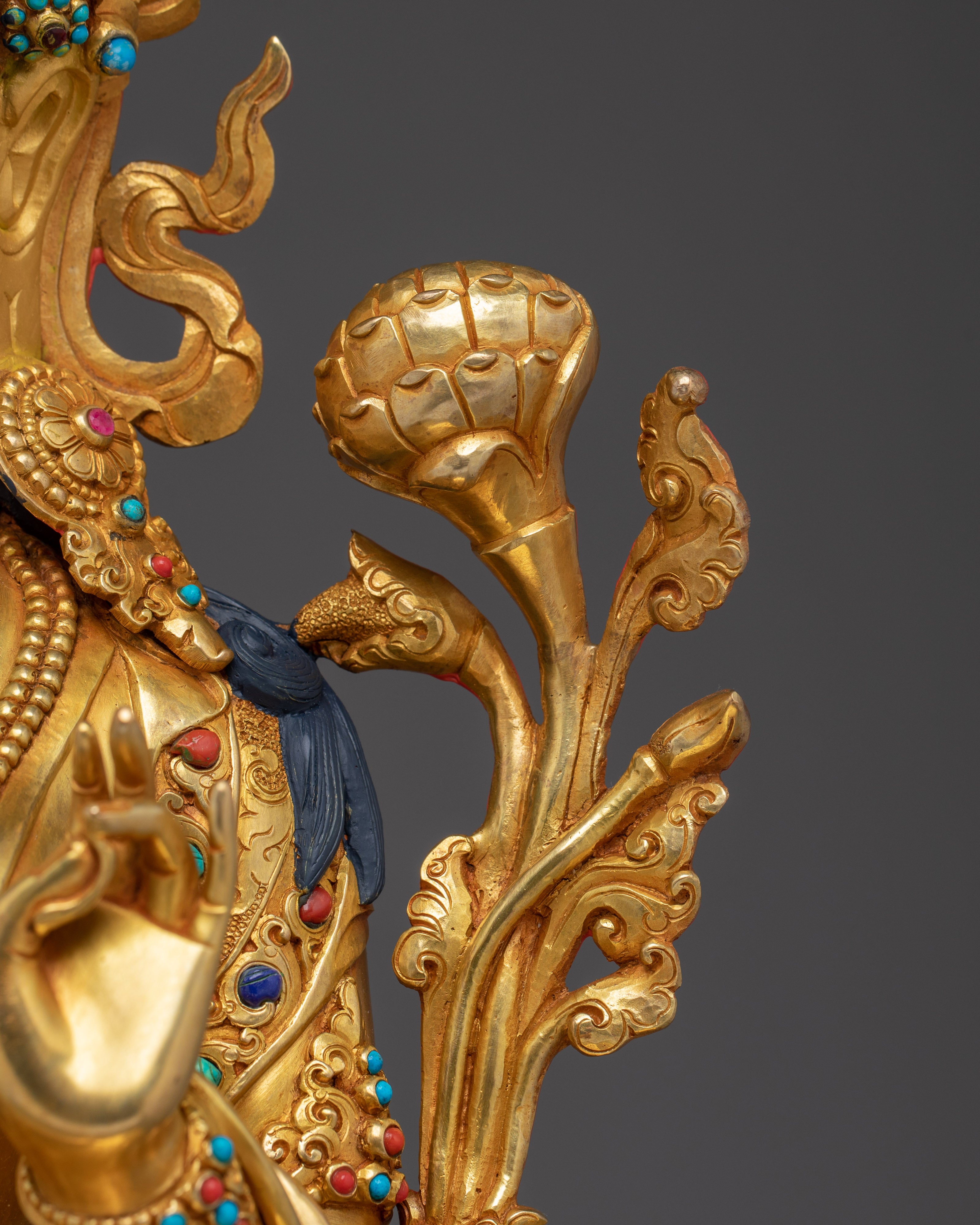 Green Tara, Swift Liberator of Compassion | Tibetan Buddhist Sculpture