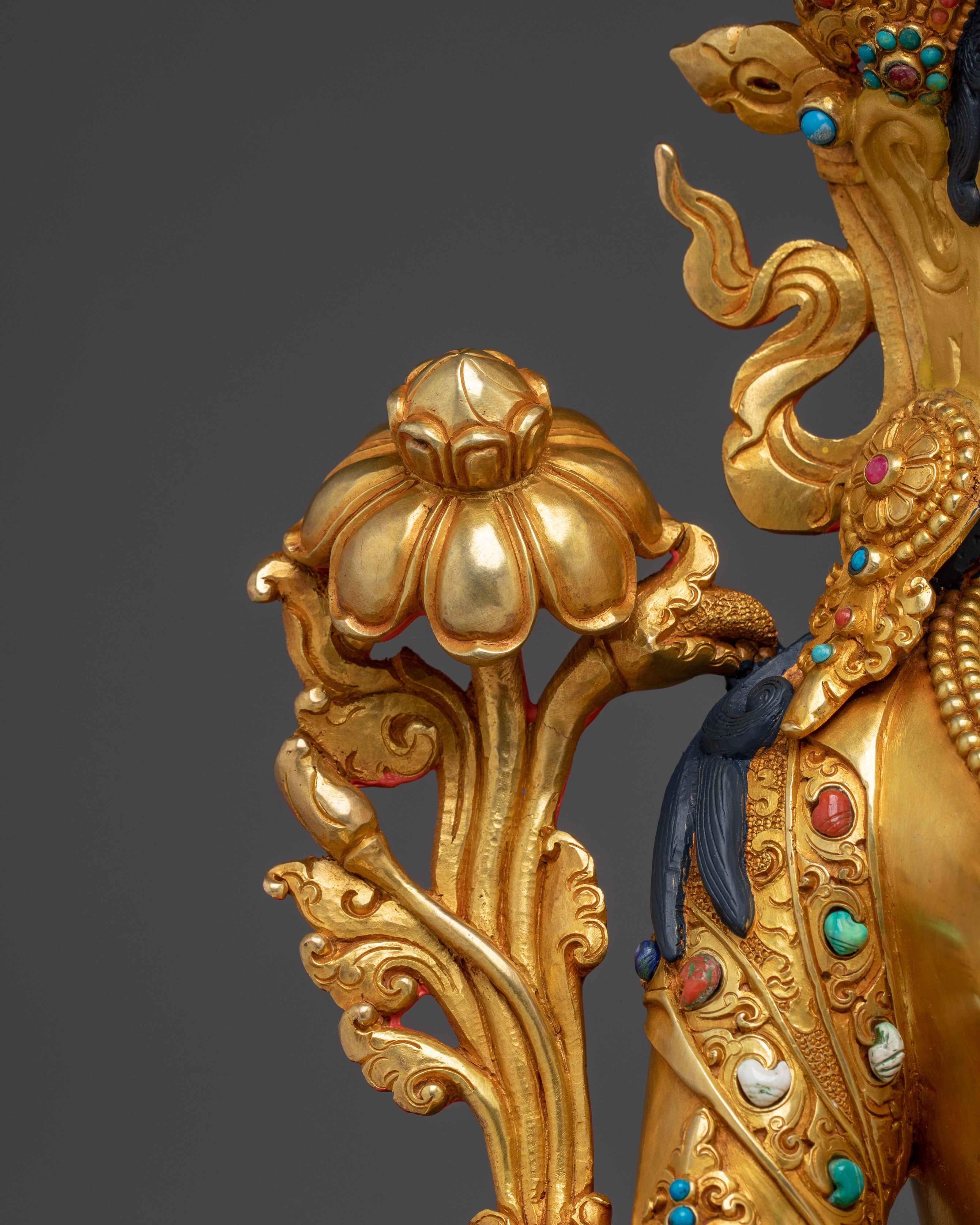 Green Tara, Swift Liberator of Compassion | Tibetan Buddhist Sculpture