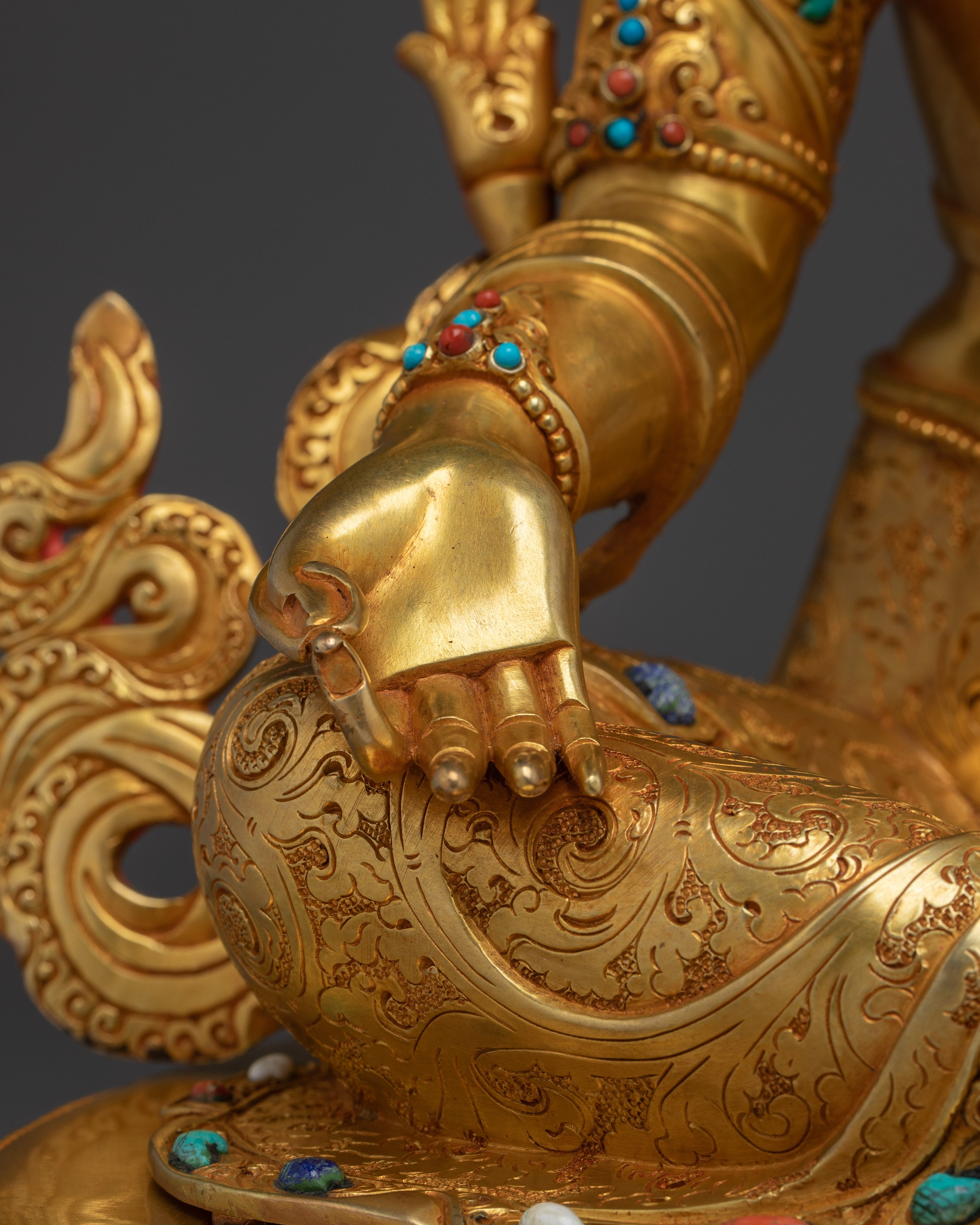 Green Tara, Swift Liberator of Compassion | Tibetan Buddhist Sculpture