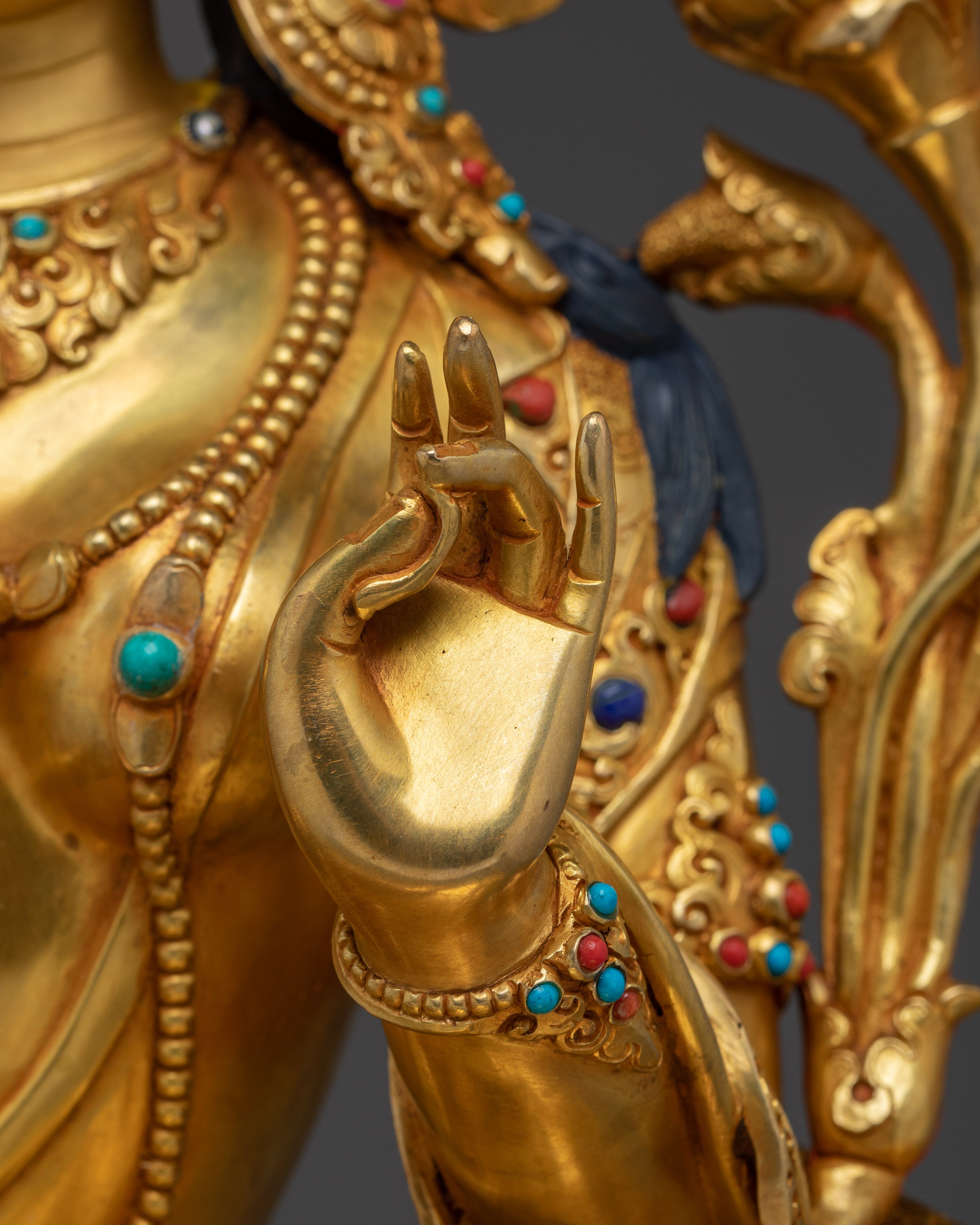 Green Tara, Swift Liberator of Compassion | Tibetan Buddhist Sculpture