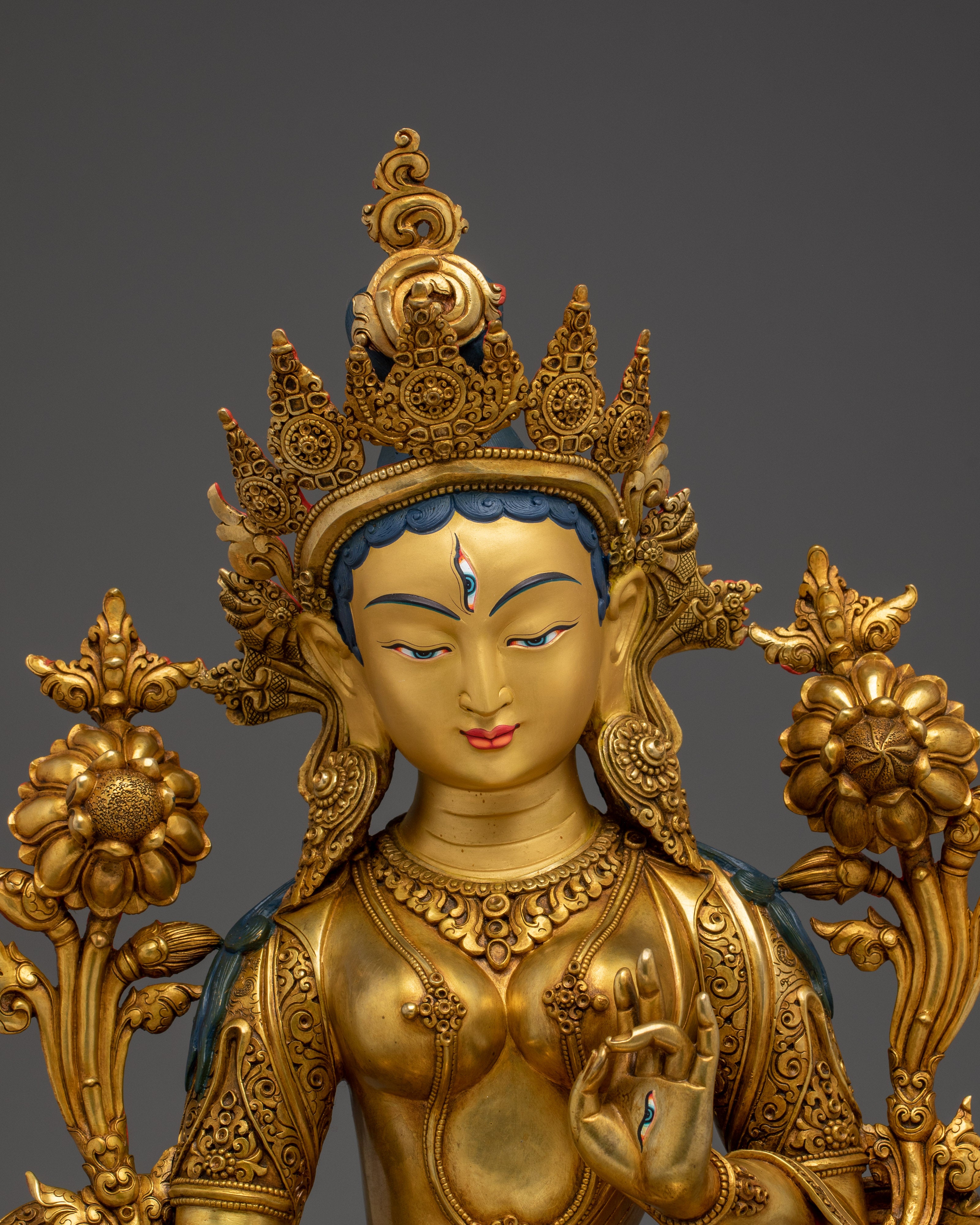 White Tara, Spiritual Figure | Himalayan Sacred Art