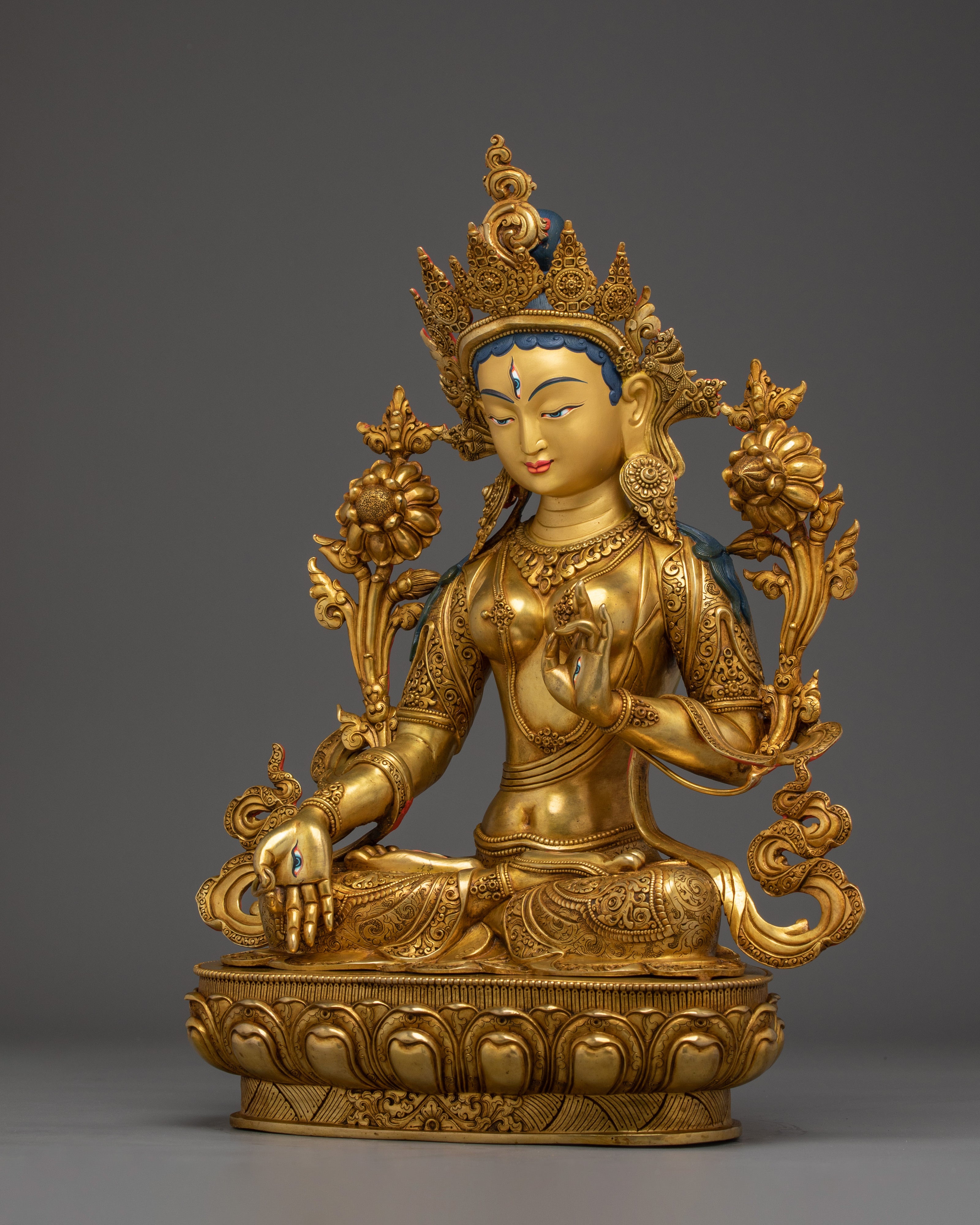 White Tara, Spiritual Figure | Himalayan Sacred Art