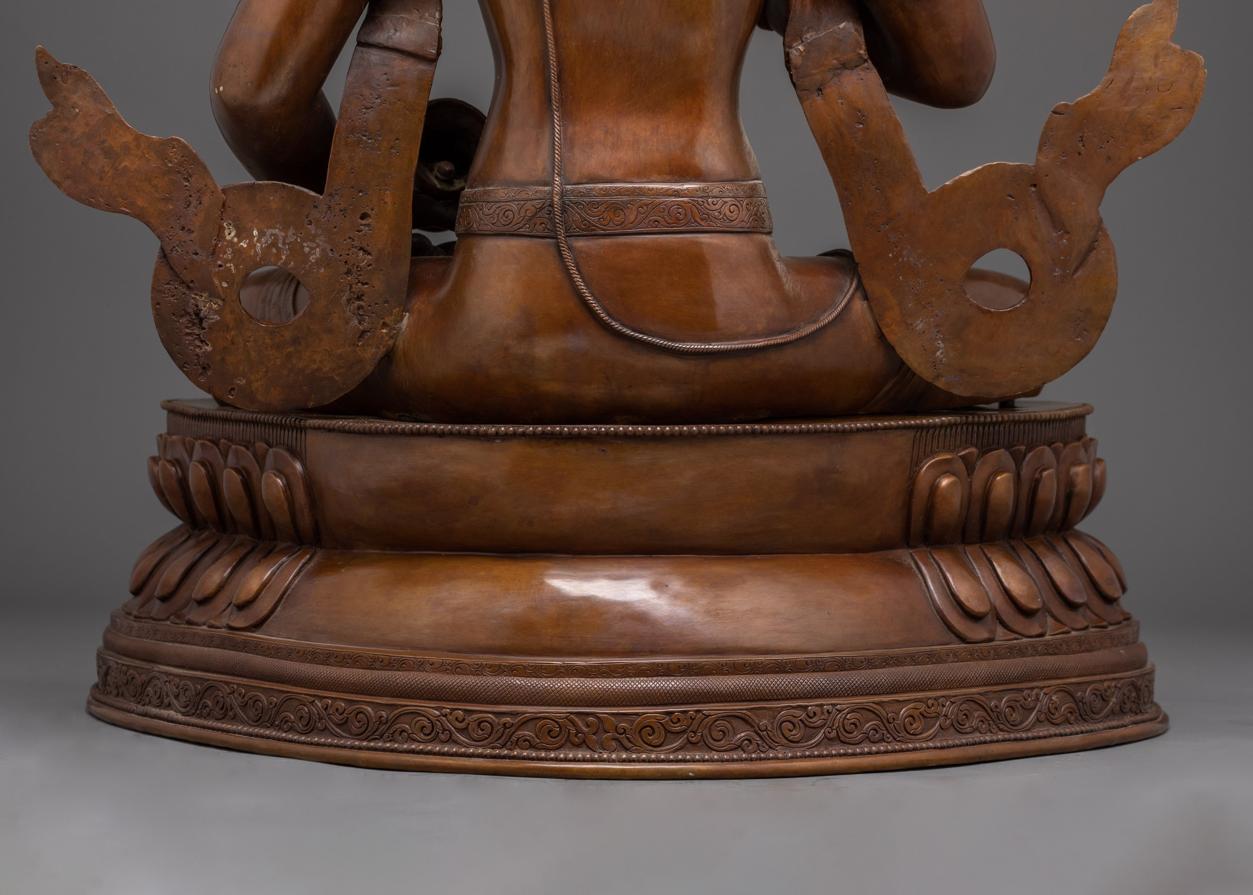 Vajrasattva, Tibetan Figure | Traditional Nepali Craft for Spiritual Healing