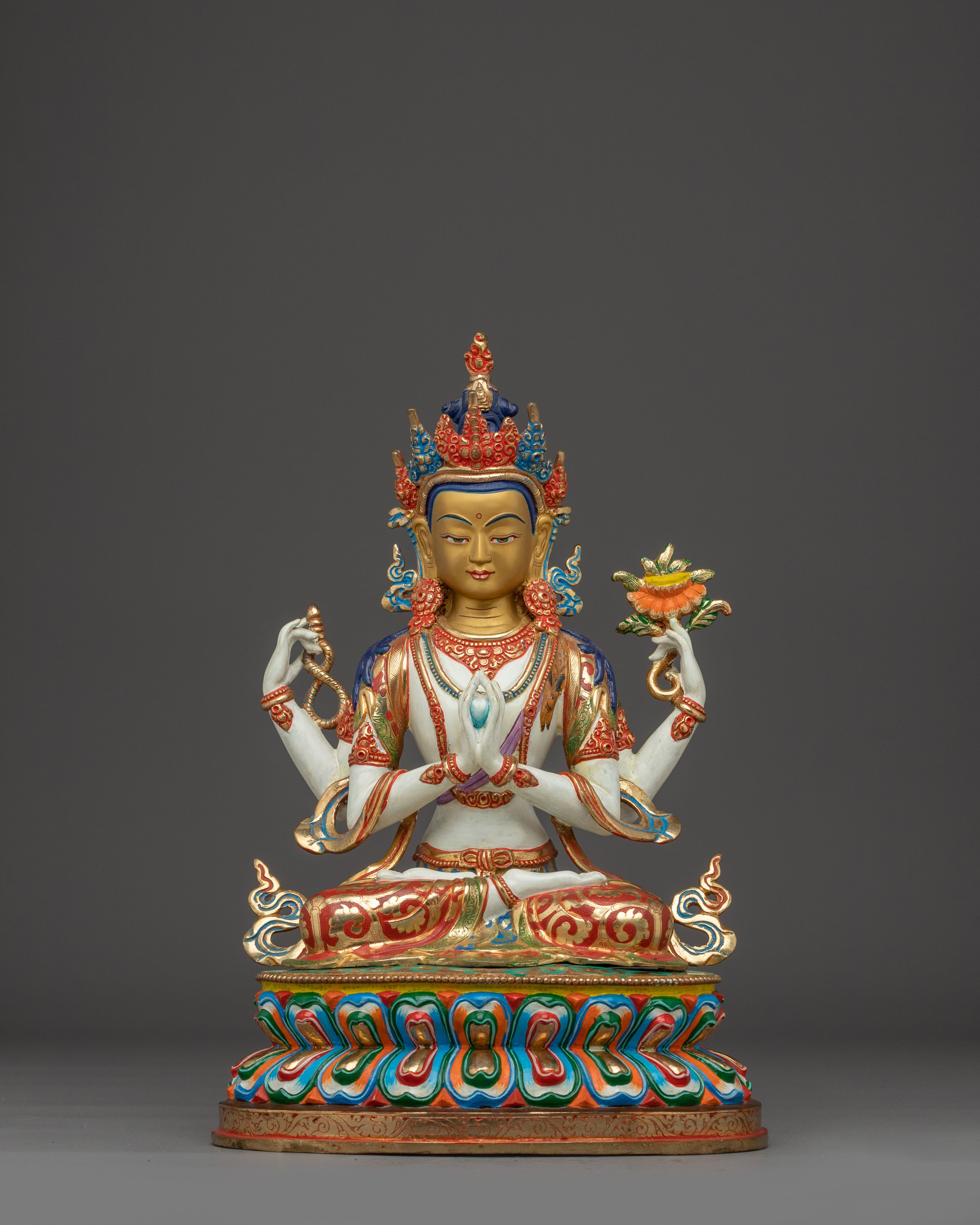 Chenrezig, Tibetan Spiritual Figure | Symbol of Mercy and Enlightenment