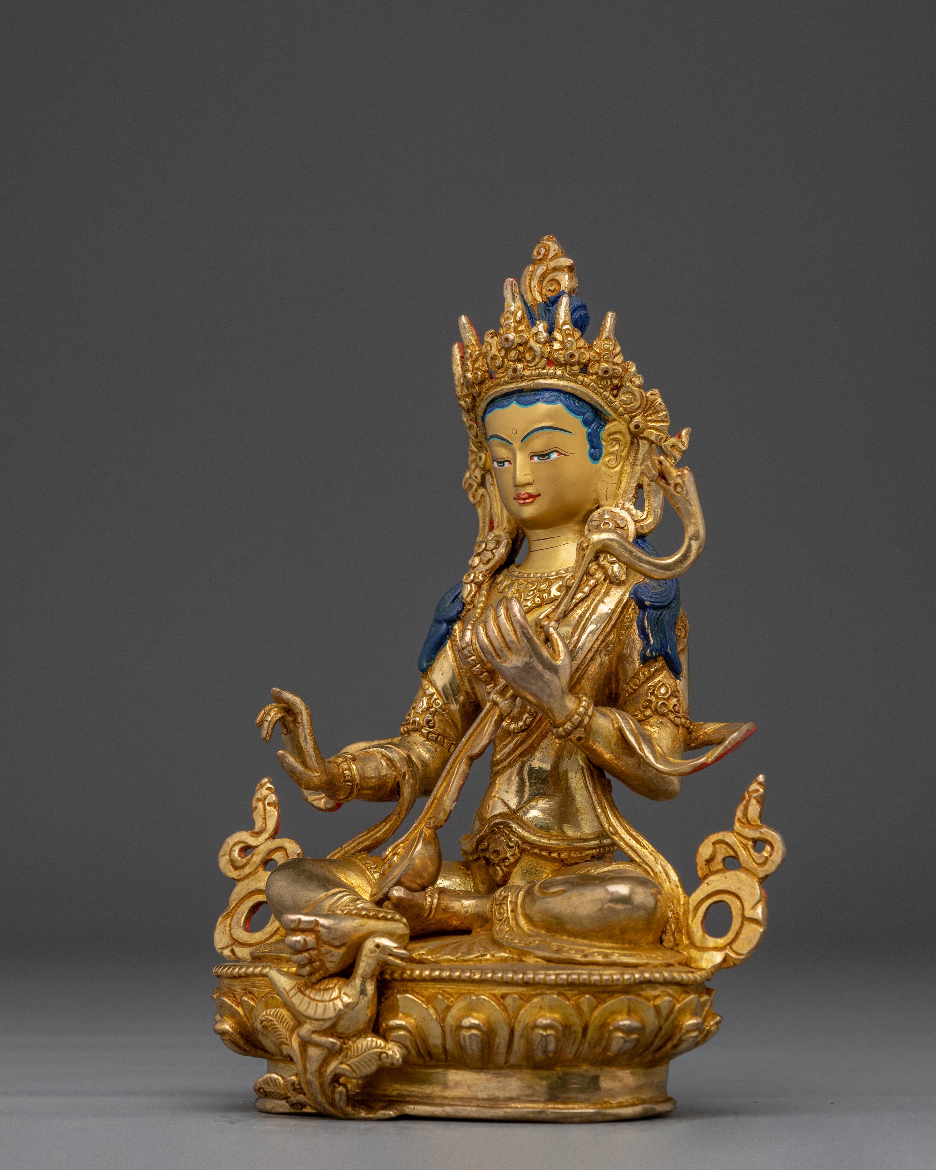 Saraswati, Bodhisattva Of Wisdom | Traditional Nepali Art