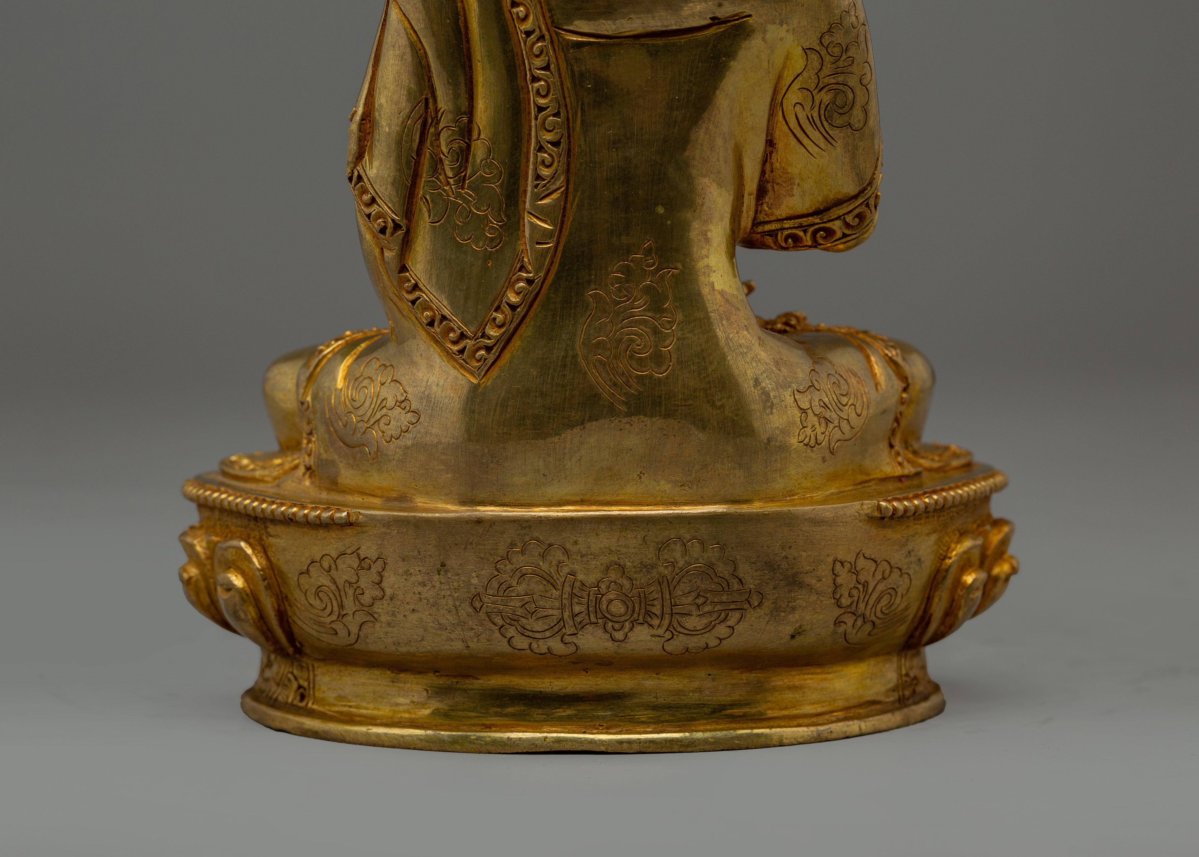Handcrafted Tsongkhapa Set Statue | Spiritual Enlightenment and Meditation