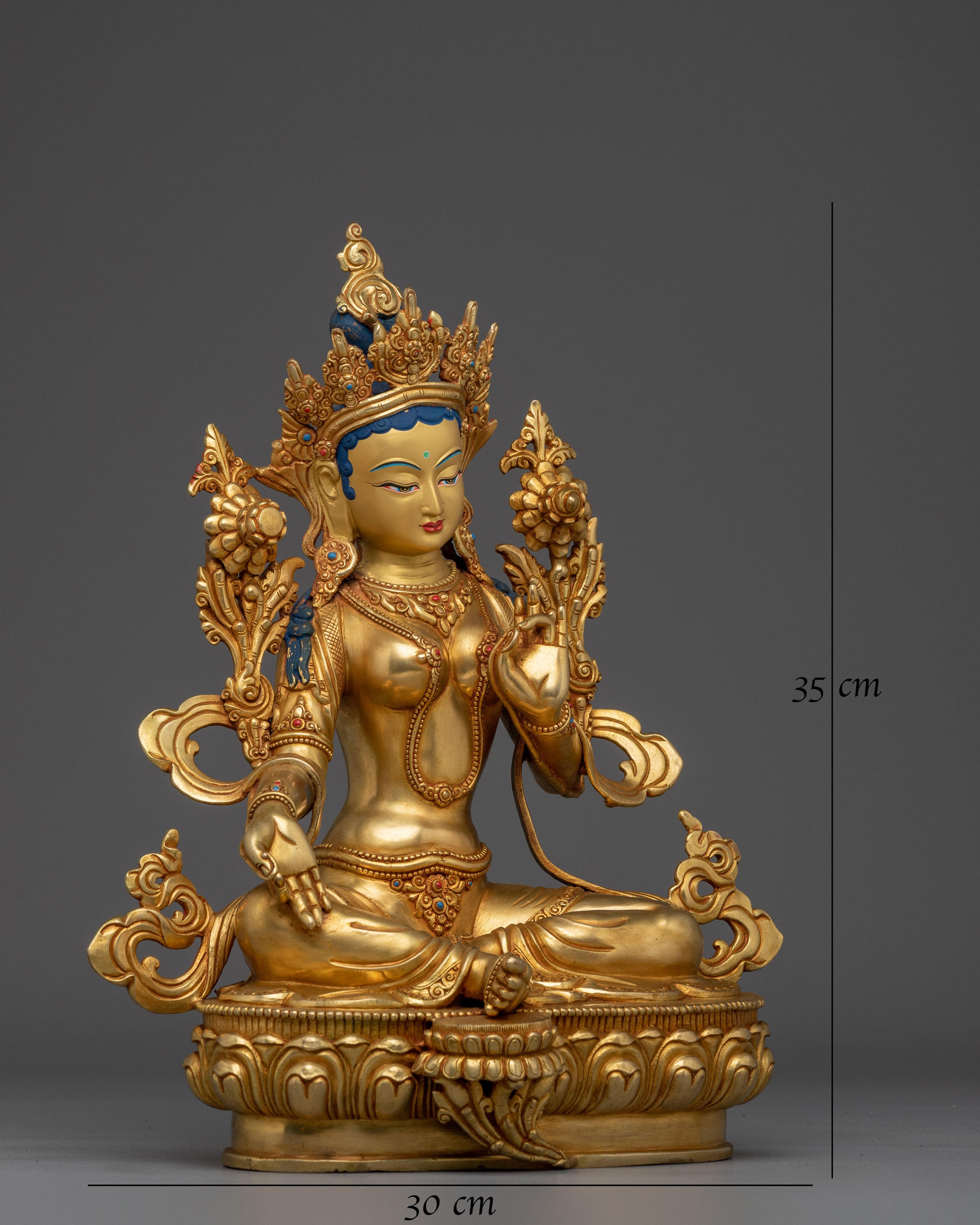 Divine Goddess Green Tara Art