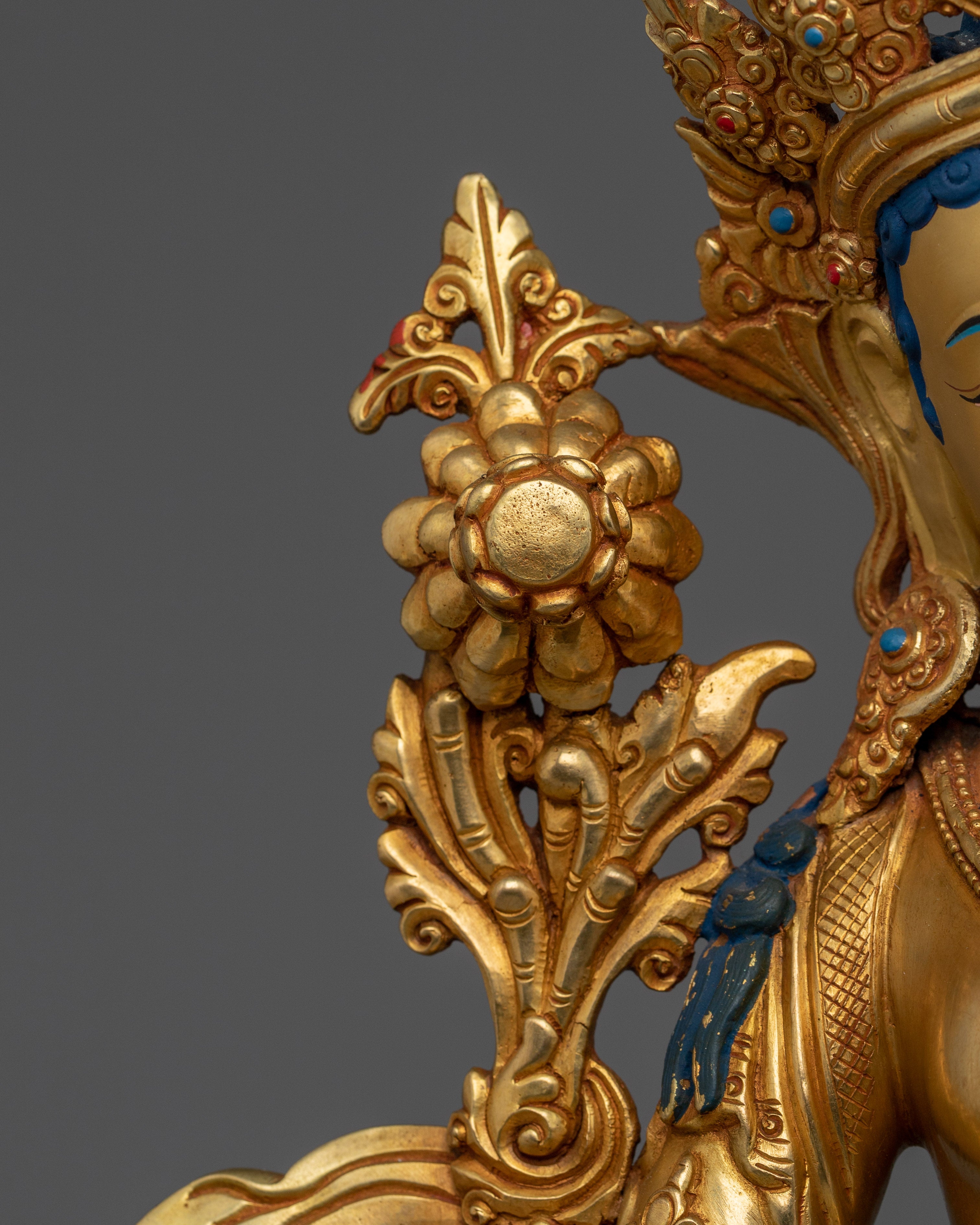 Divine Goddess Green Tara Art | Peaceful Tara