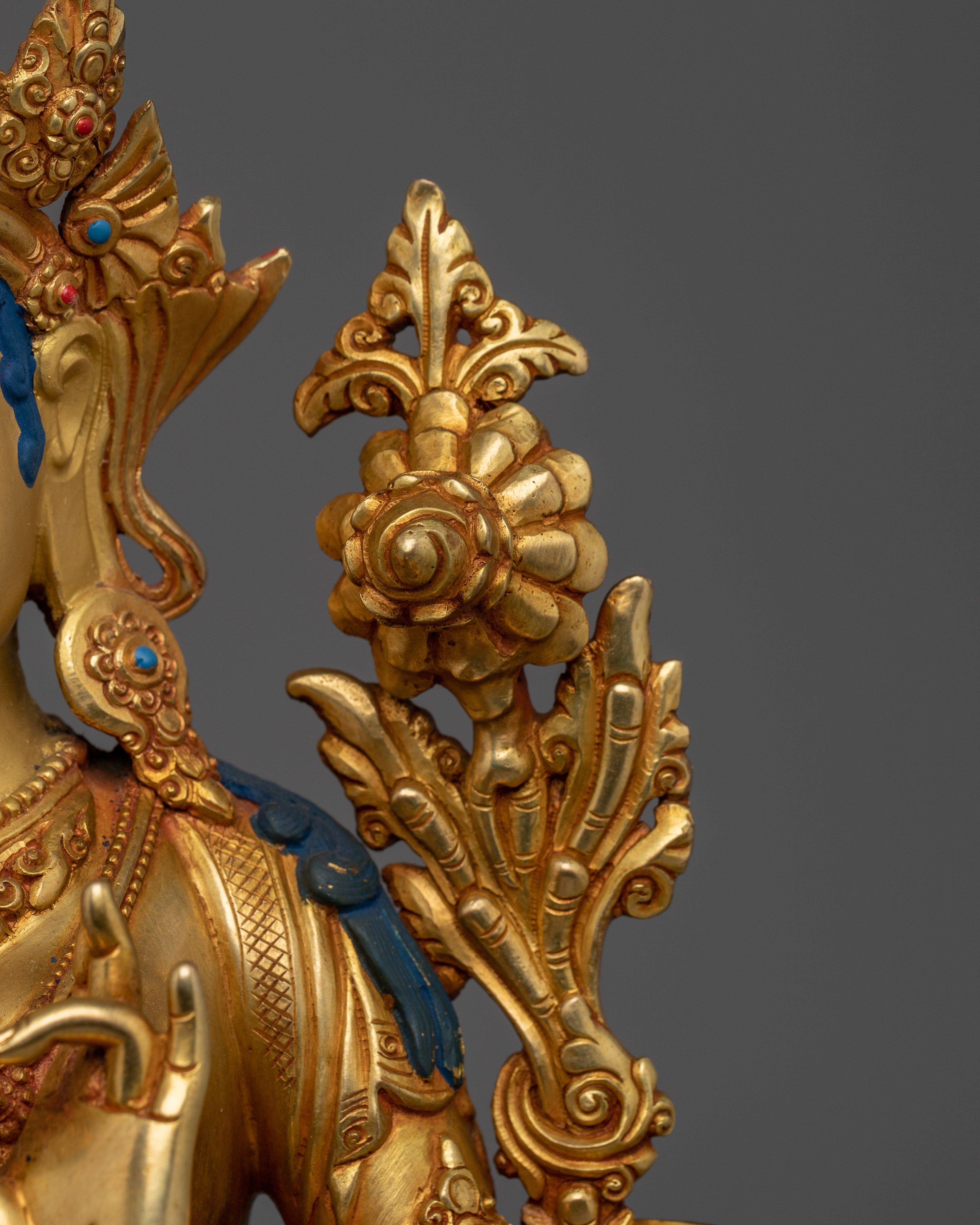 Divine Goddess Green Tara Art | Peaceful Tara