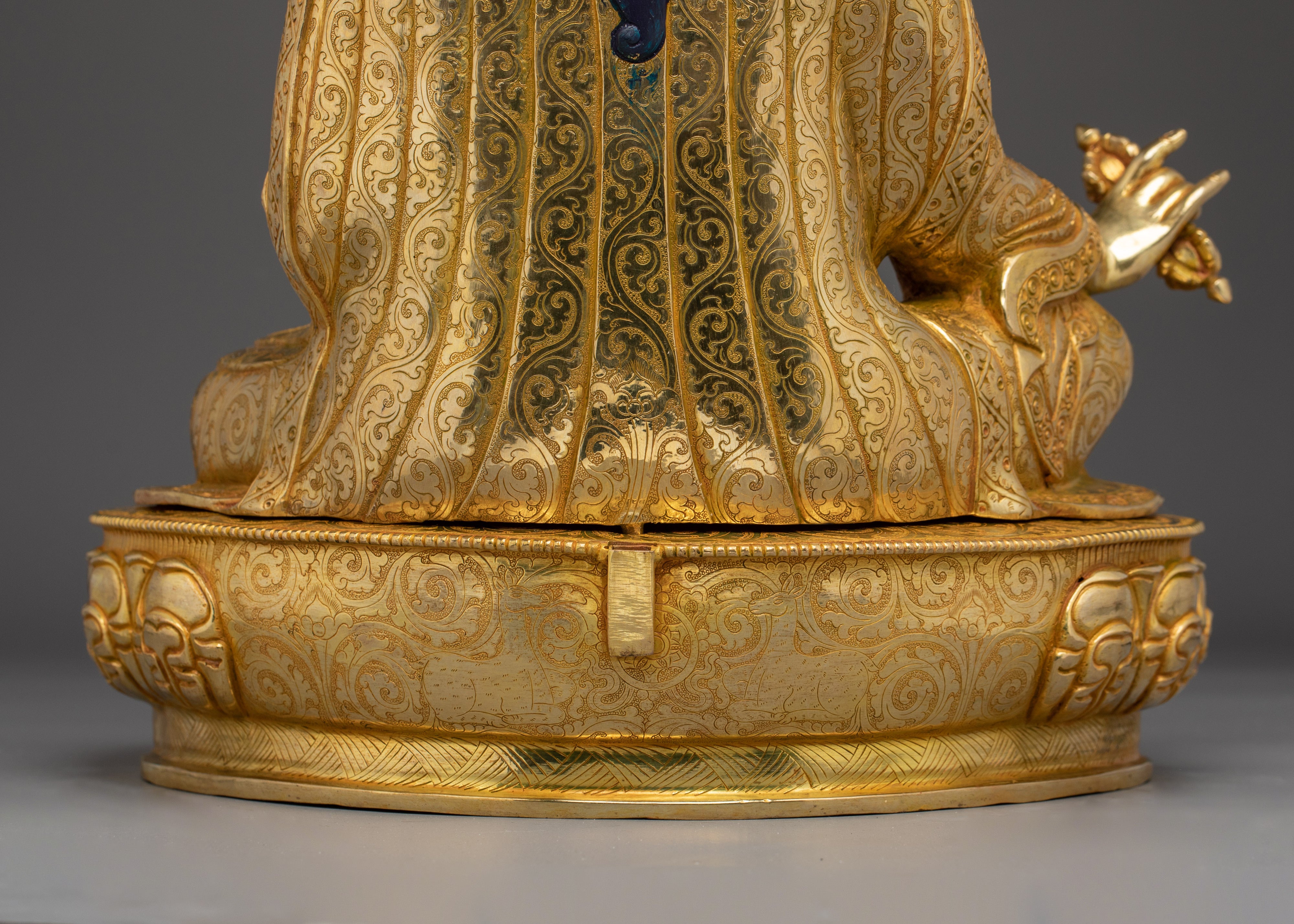 Enlightened Guru Rinpoche | Handcrafted Himalayan Statue for Altars