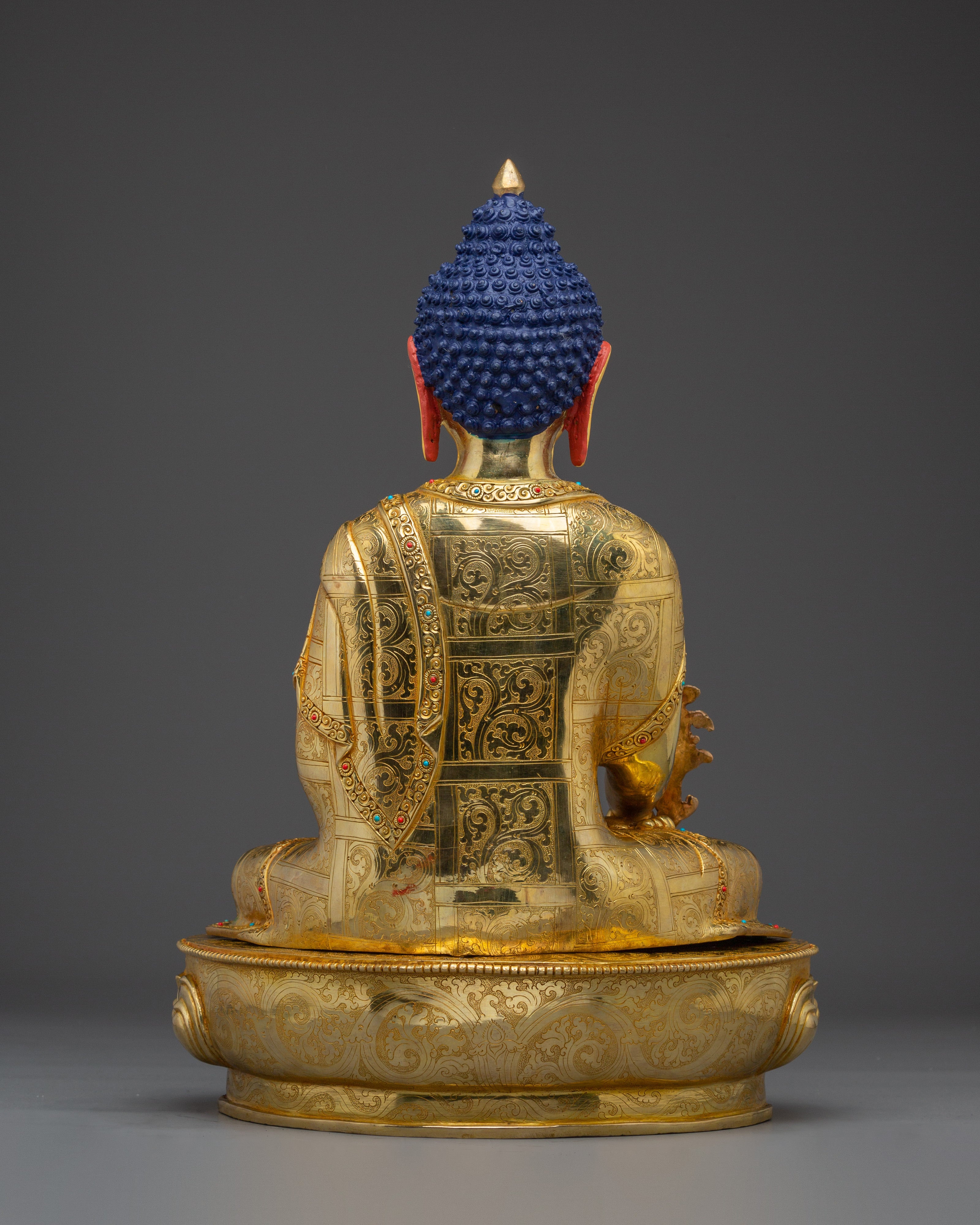 Medicine Buddha Sculpture for Healing | Spiritual Healing Sculpture for Altar