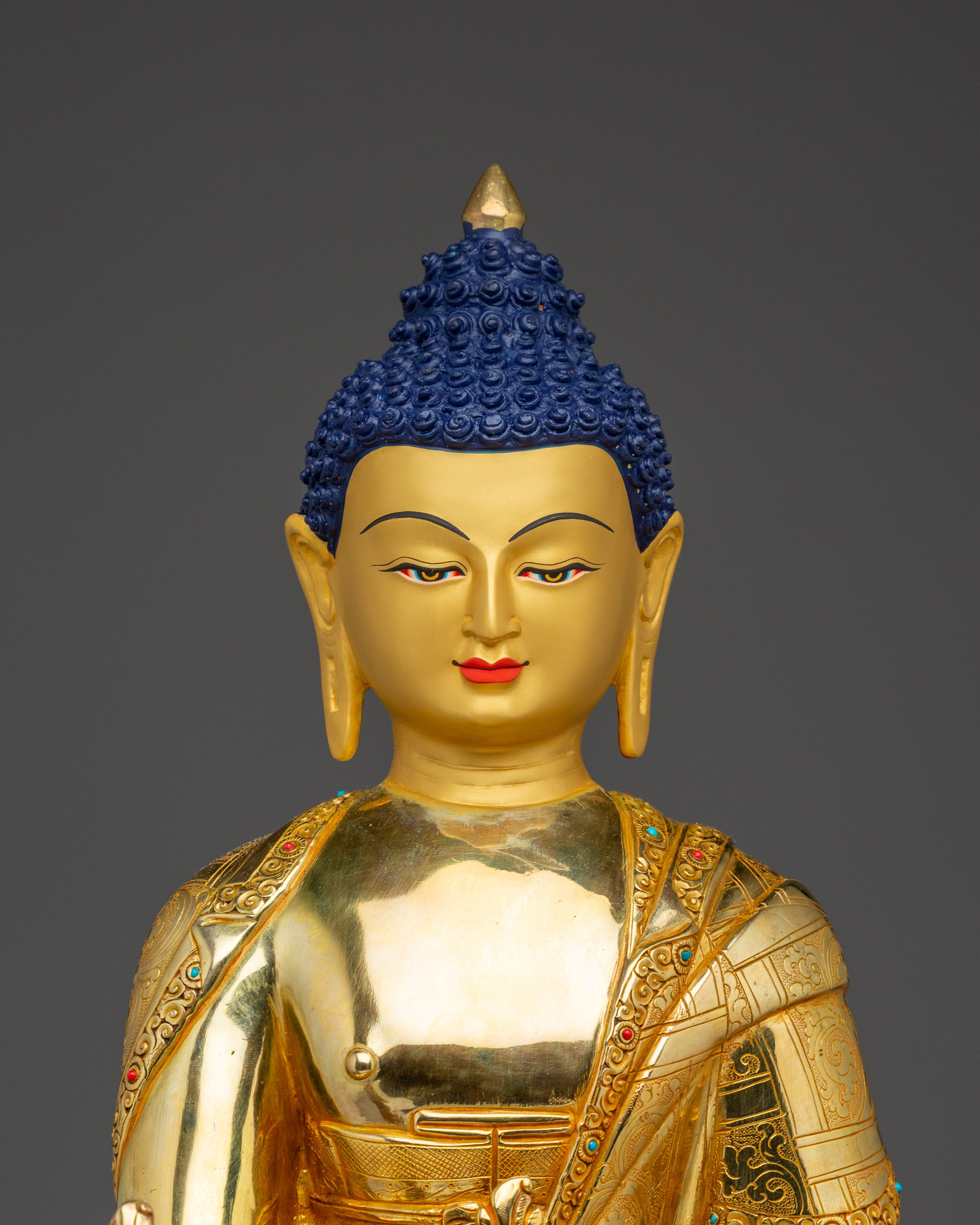 Medicine Buddha Sculpture for Healing | Spiritual Healing Sculpture for Altar