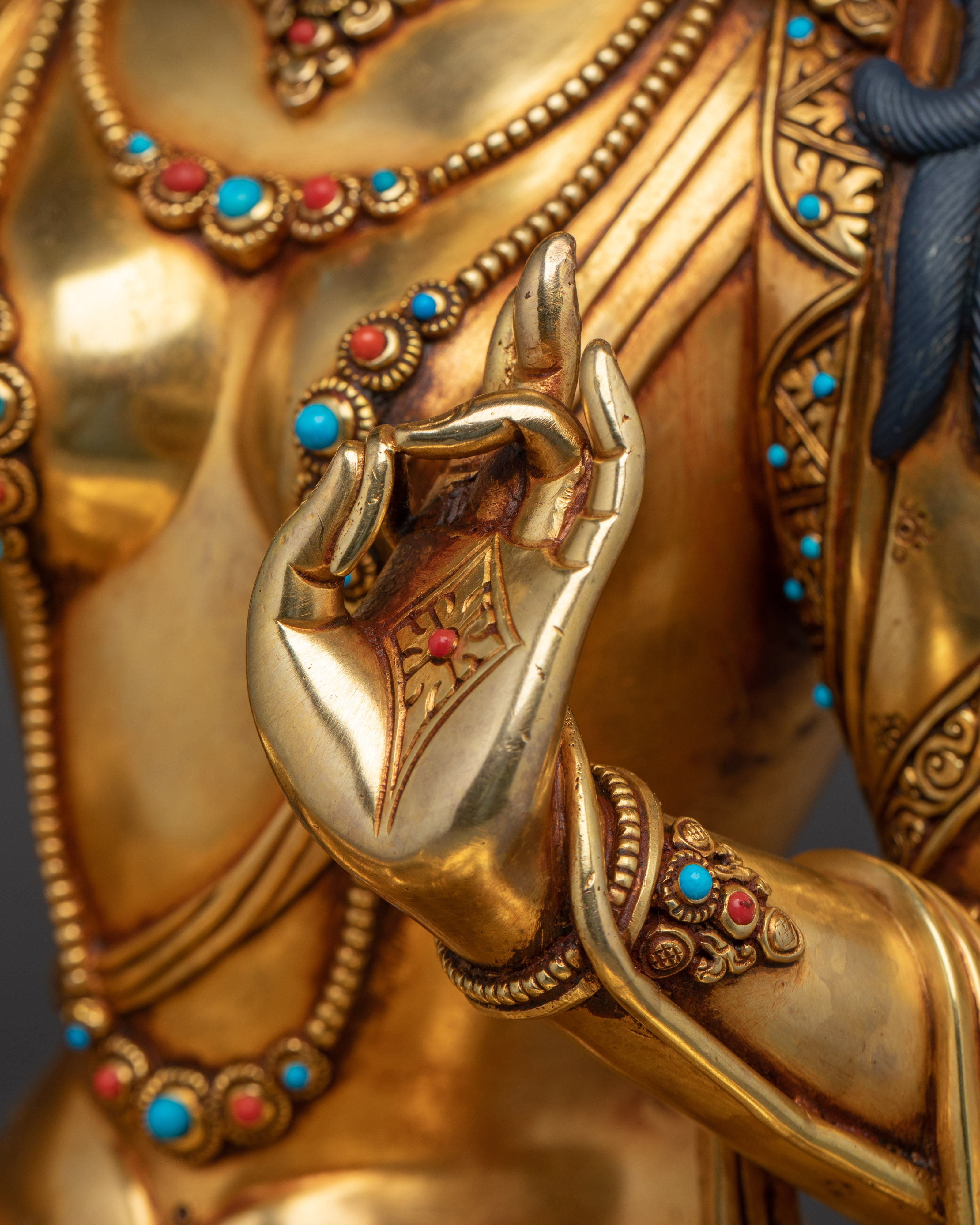 Female Goddess Green Tara Art | Spiritual Protection Deity