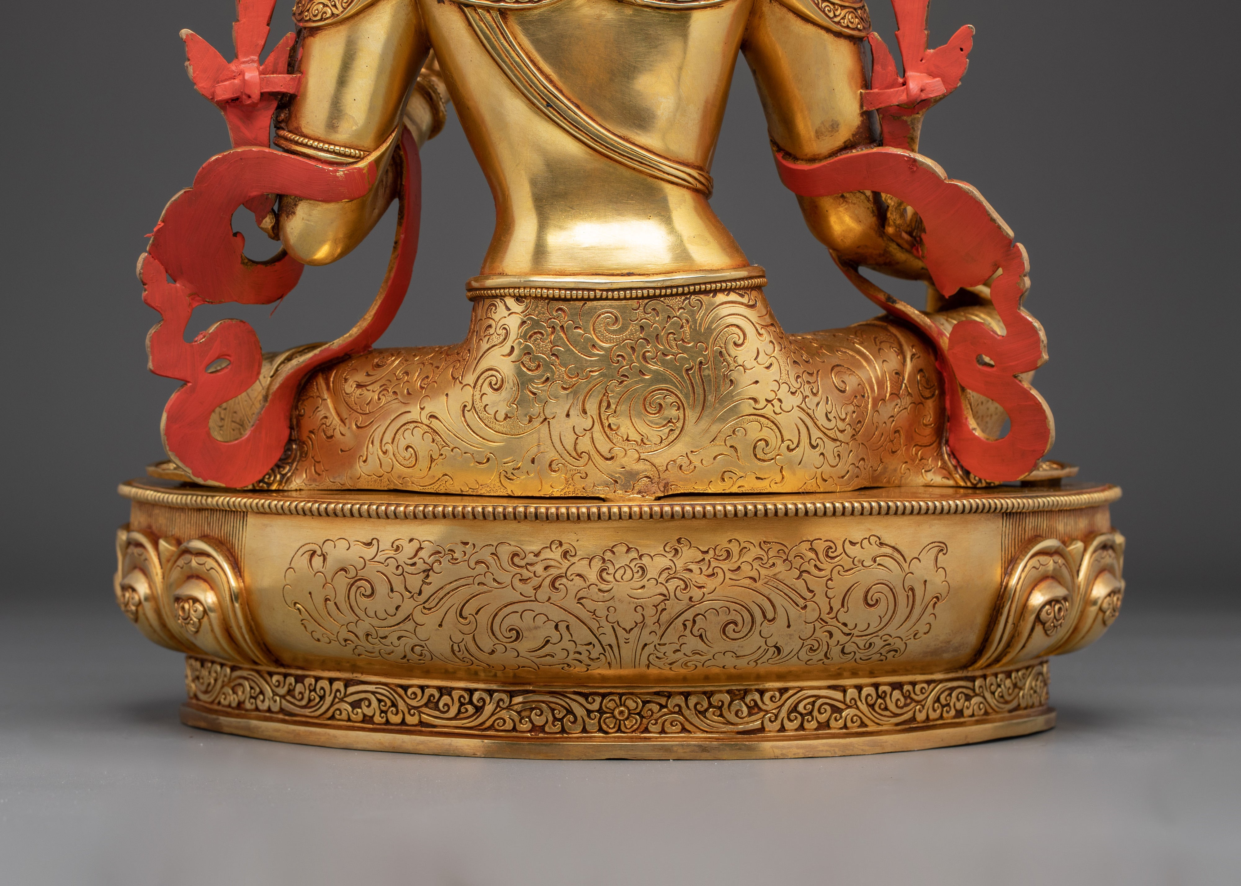 Female Goddess Green Tara Art | Spiritual Protection Deity