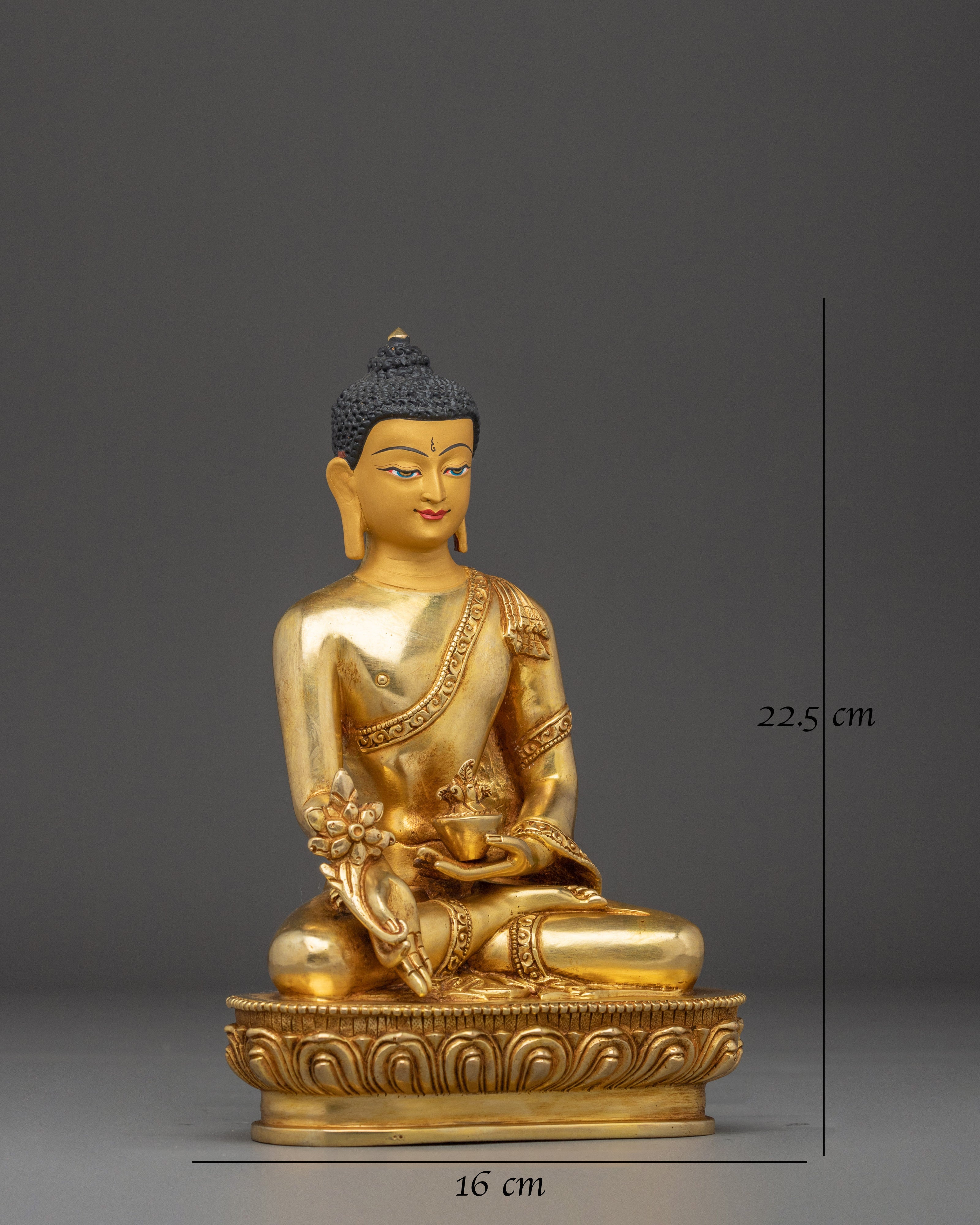 Medicine Buddha Sculpture for Spiritual Healing